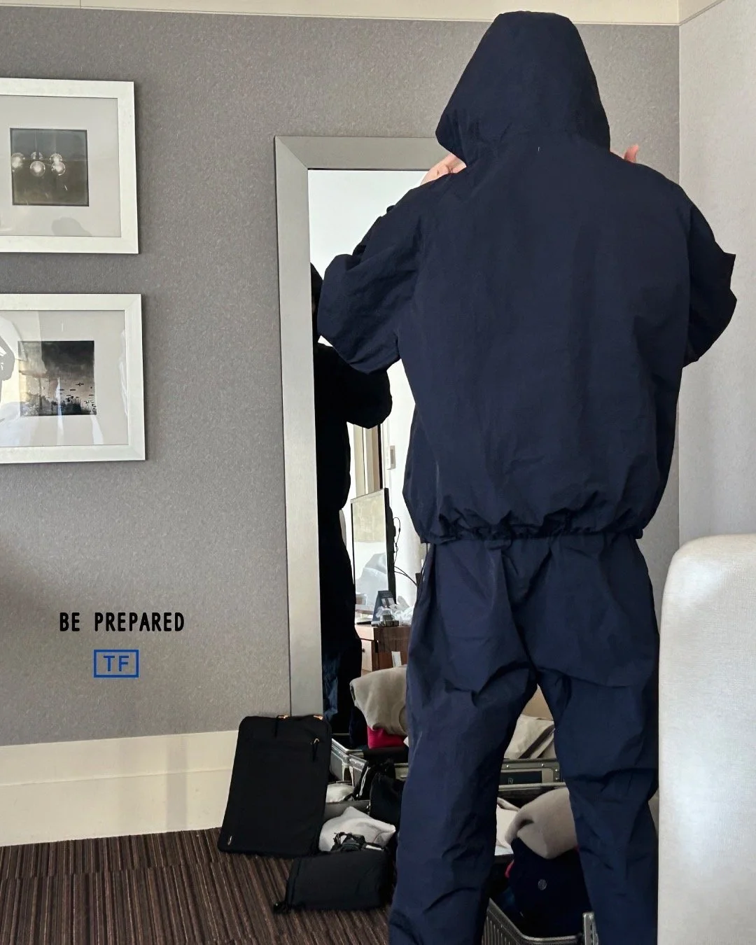 BE PREPARED ナイロンセットアップ