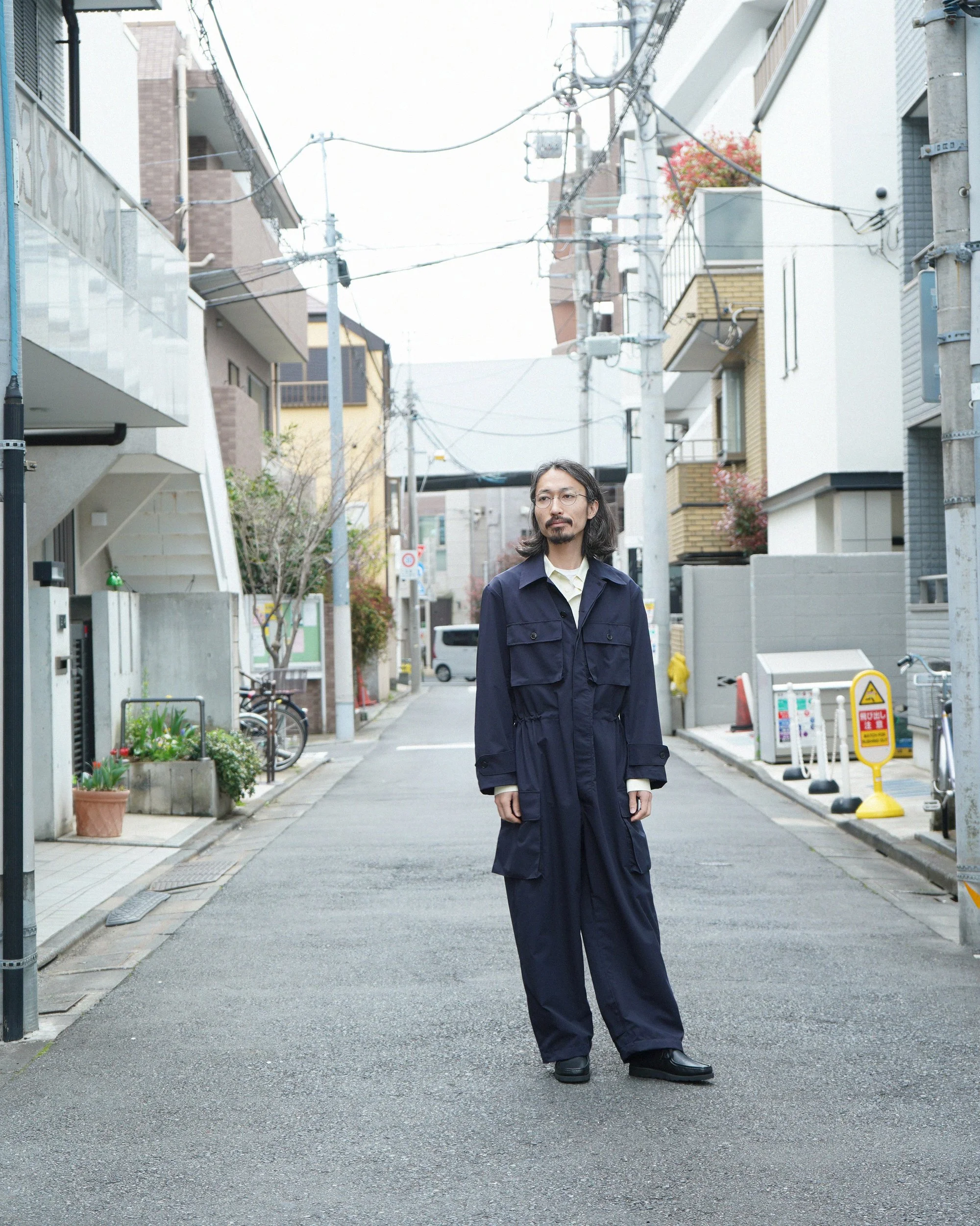 Fake Ripstop Jumpsuit