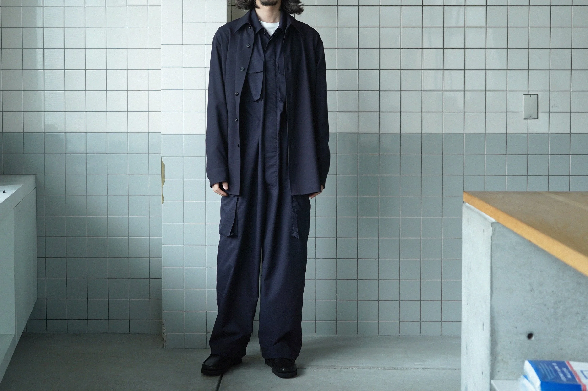 ツナギとジャケット