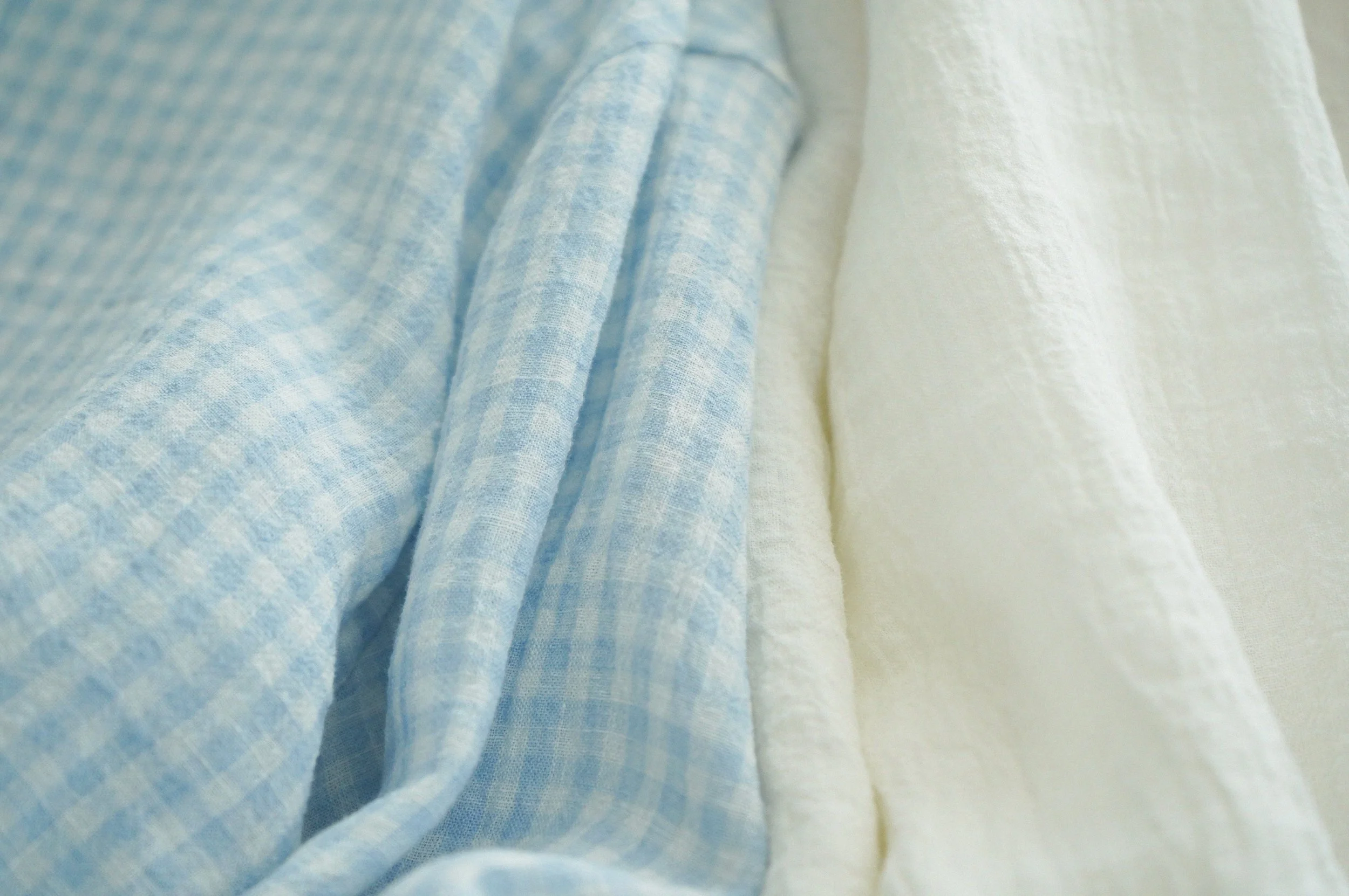 Cale ウォーターツイストリネン プルオーバーシャツ