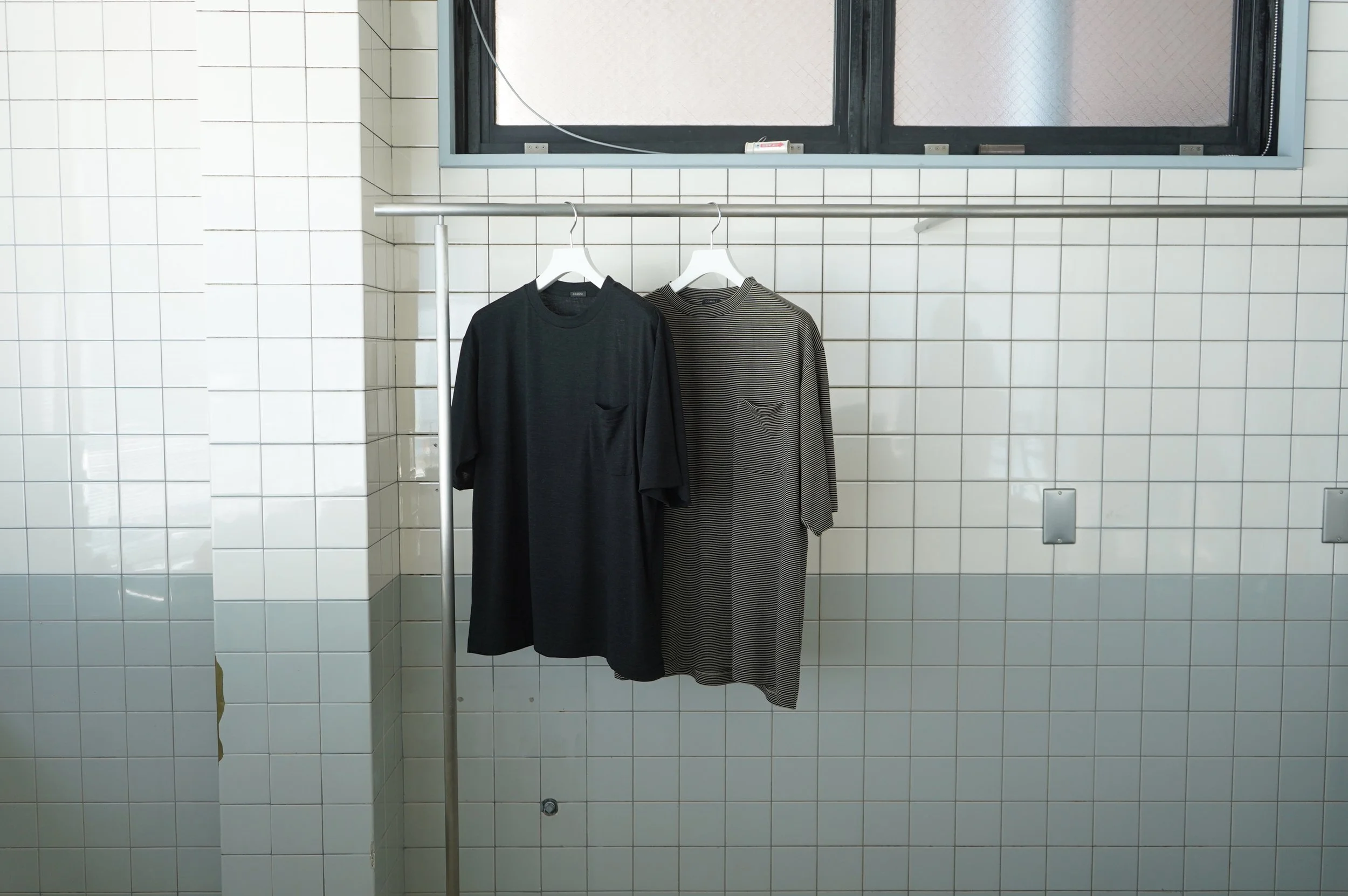 COMOLI サマーウール 半袖Tシャツ