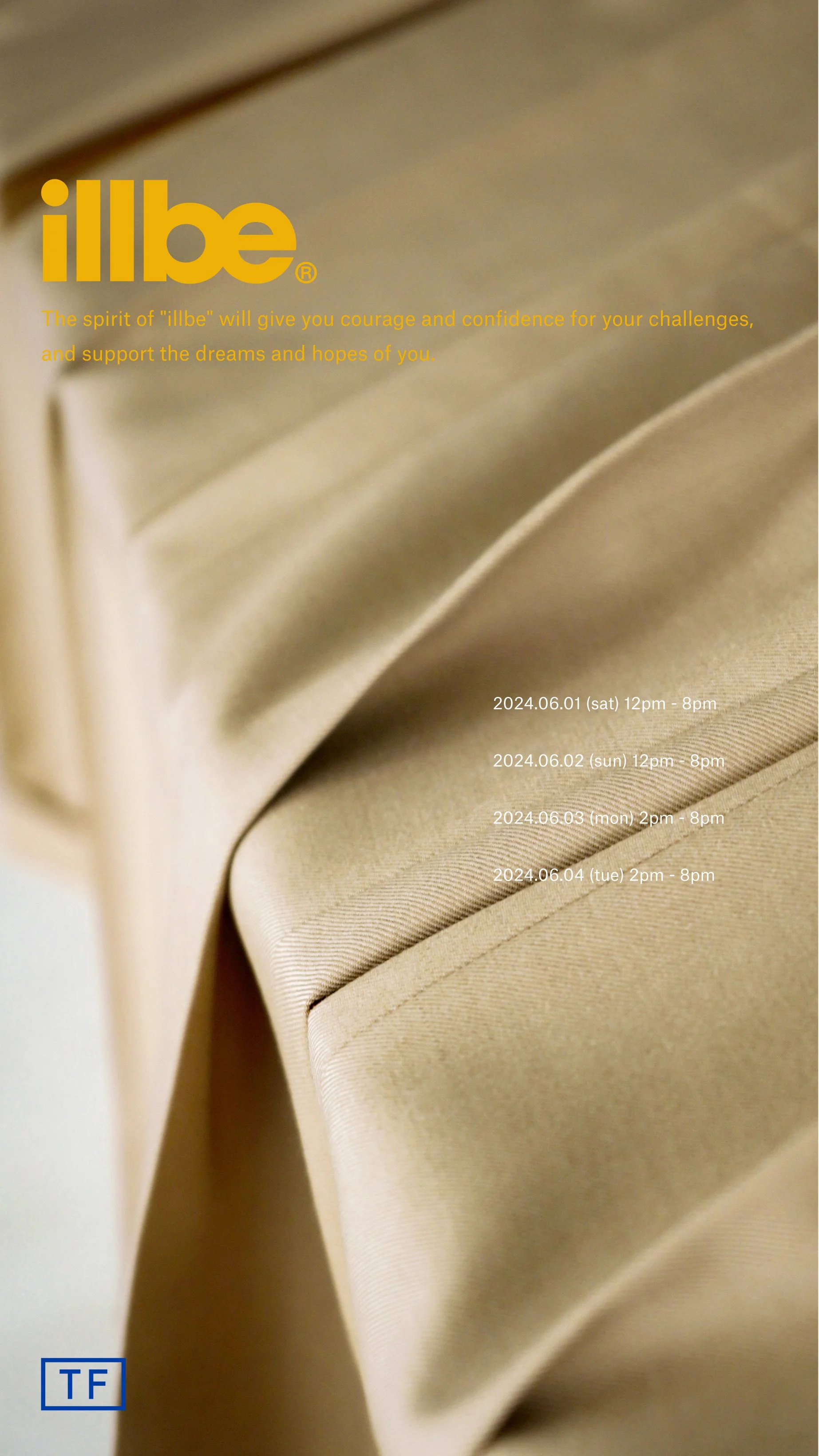  - line up - illbe collection section1 order exhibition