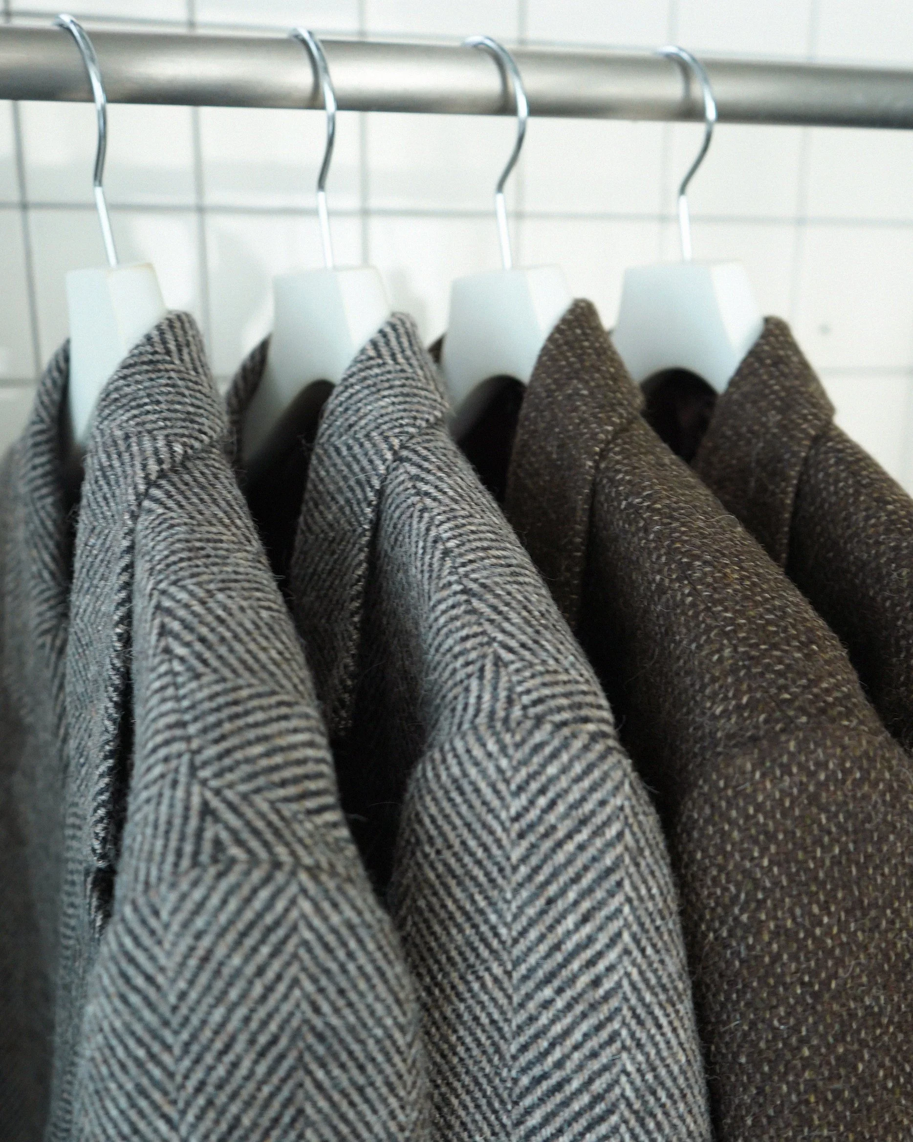 AURALEE の LAMA SHETLAND WOOL TWEED