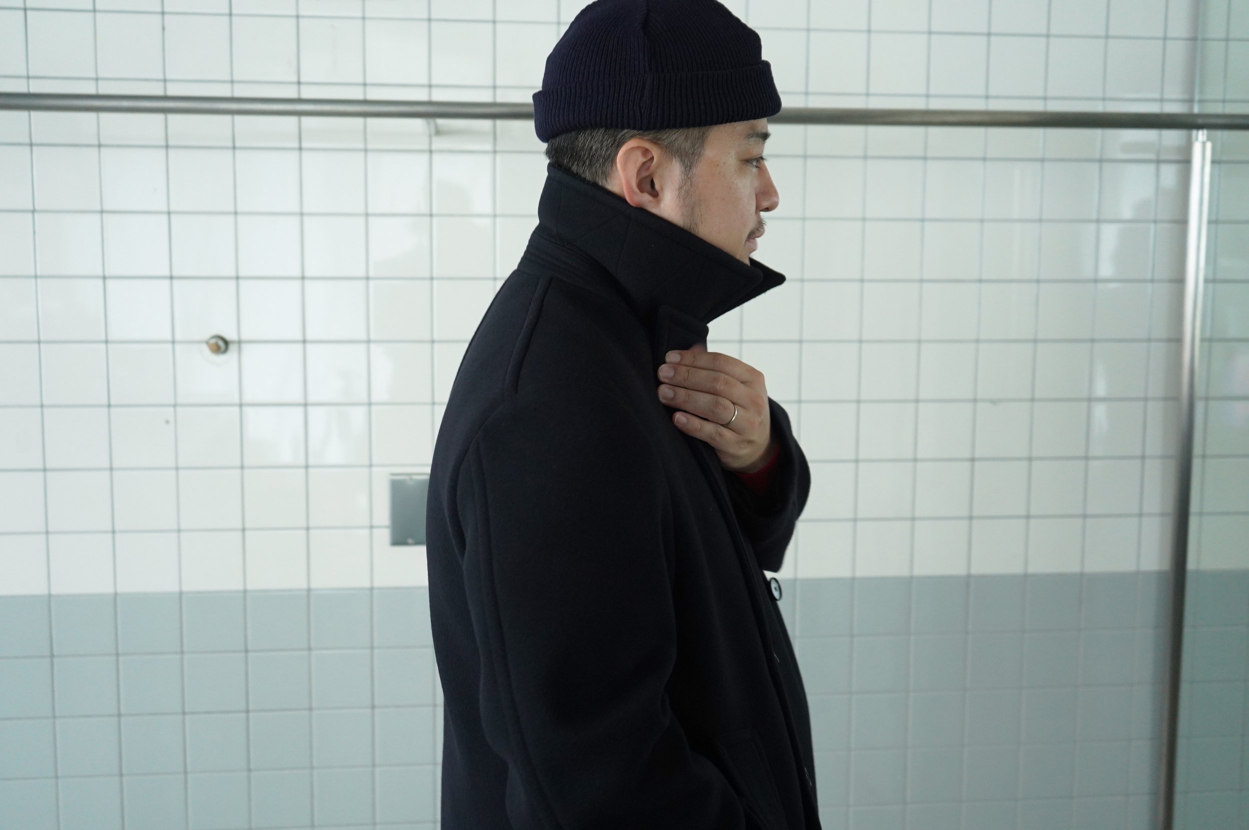 AURALEE SPONGE WOOL MELTON P-COAT — TF Blog AURALEE SPONGE WOOL MELTON P-COAT — TF Blog