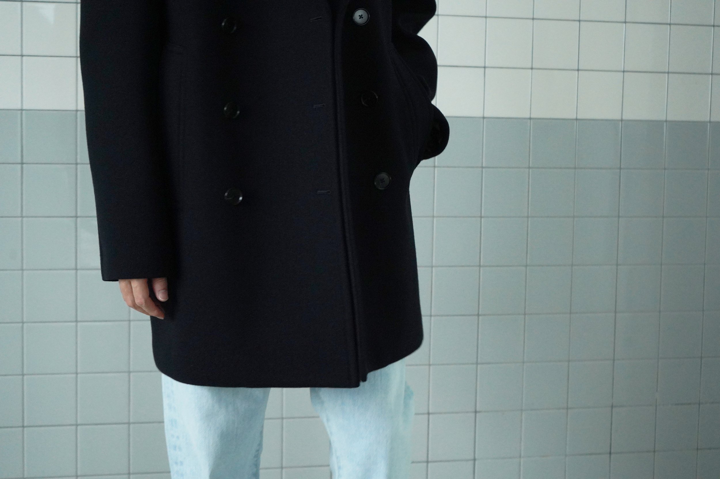 AURALEE SPONGE WOOL MELTON P-COAT — TF Blog AURALEE SPONGE WOOL MELTON P-COAT — TF Blog