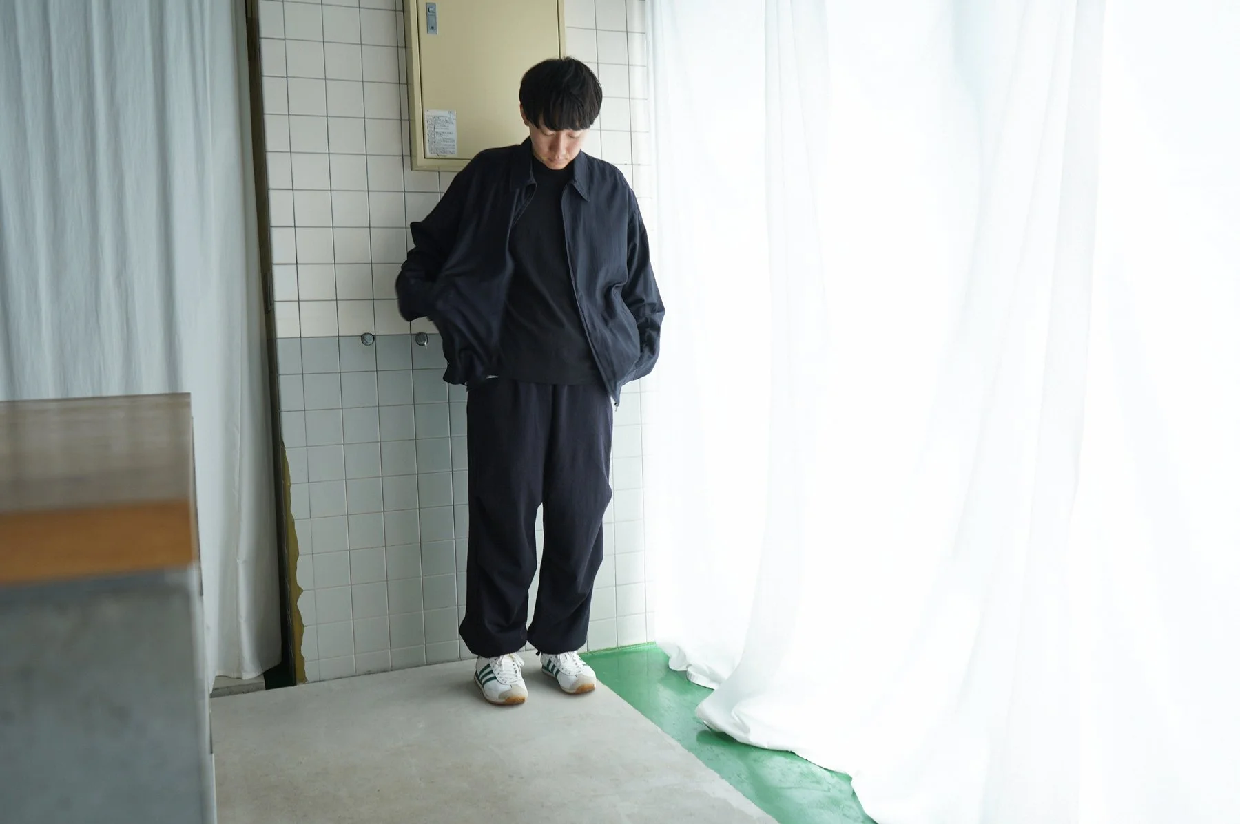 COMOLI ウールニット ニータックパンツ — TF Blog