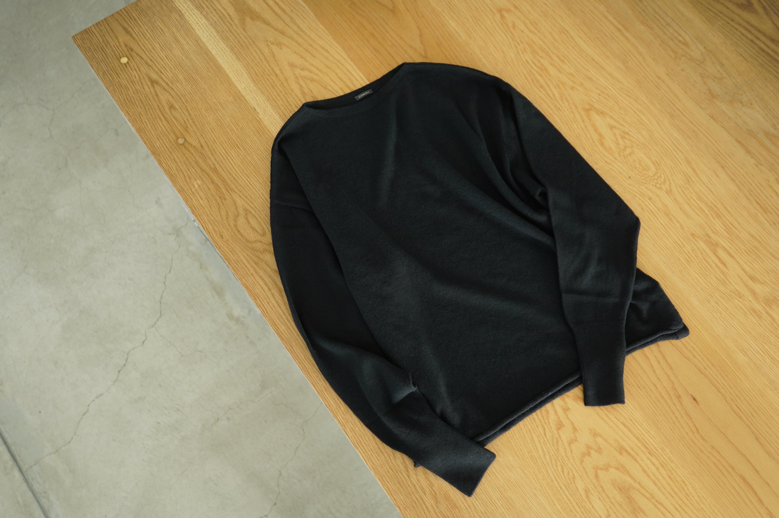 COMOLI ウール和紙 コモリニット