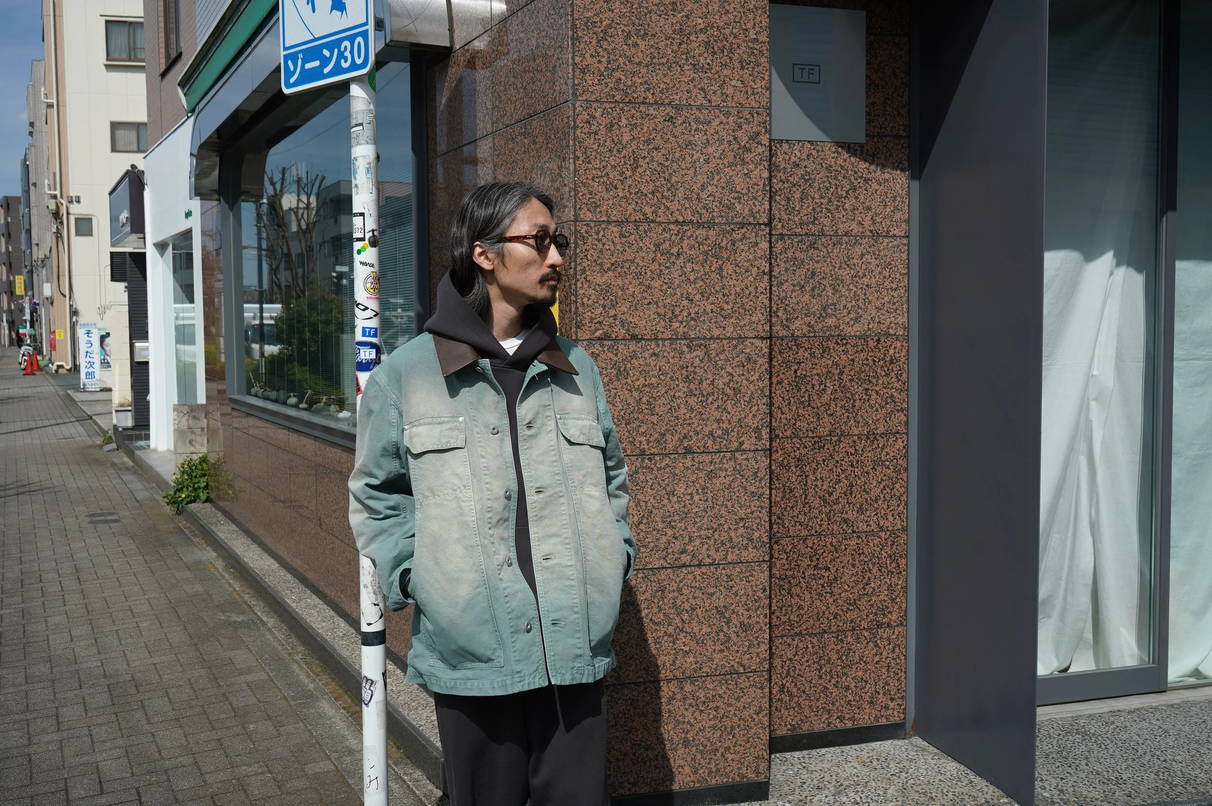 AURALEE の ORGANIC COTTON DUCK BLOUSON — TF Blog