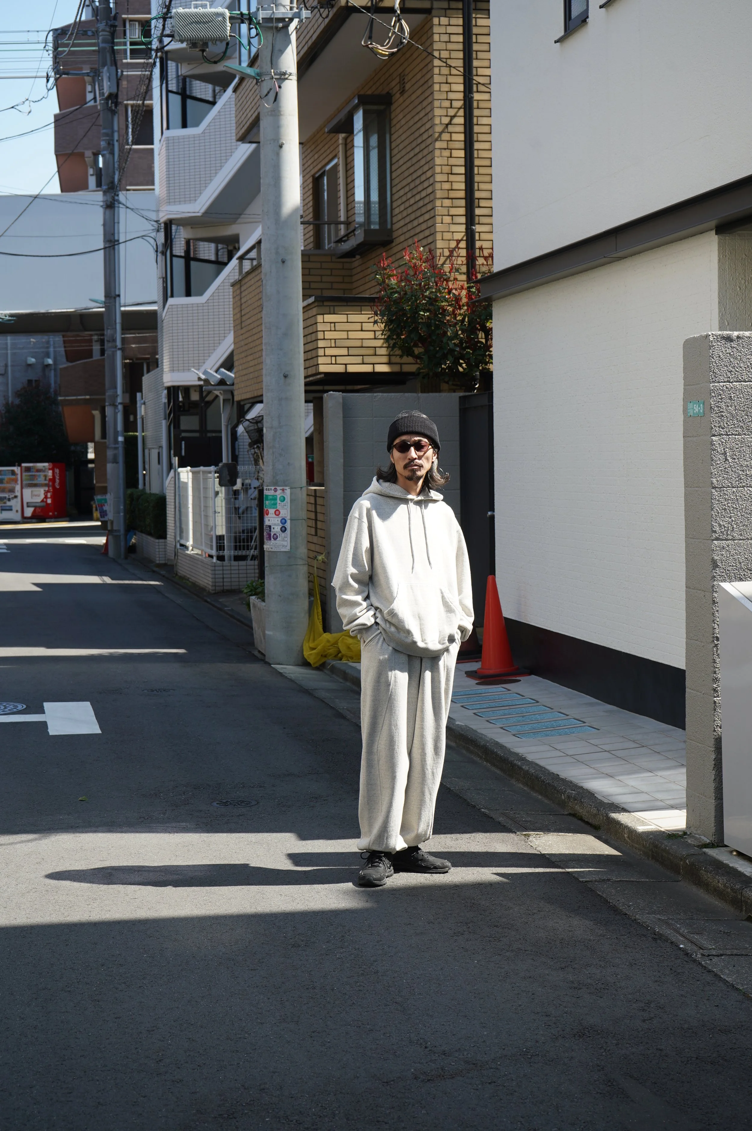 スウェット上下の気分です
