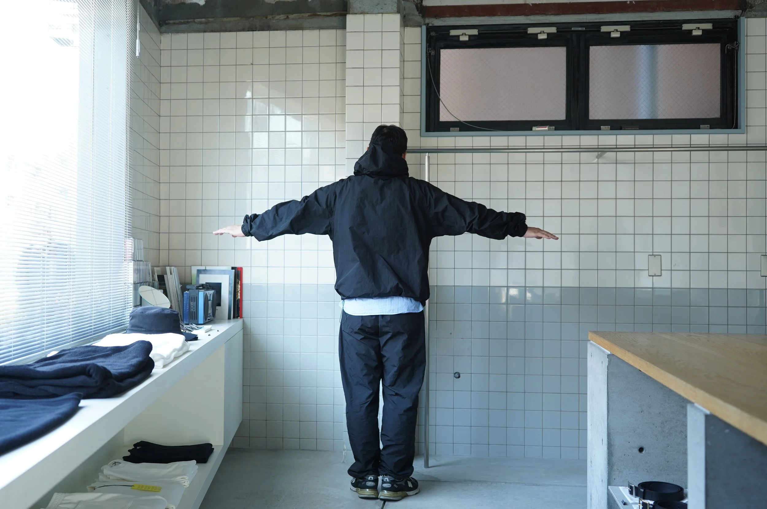 BE PREPARED exclusive nylon set.