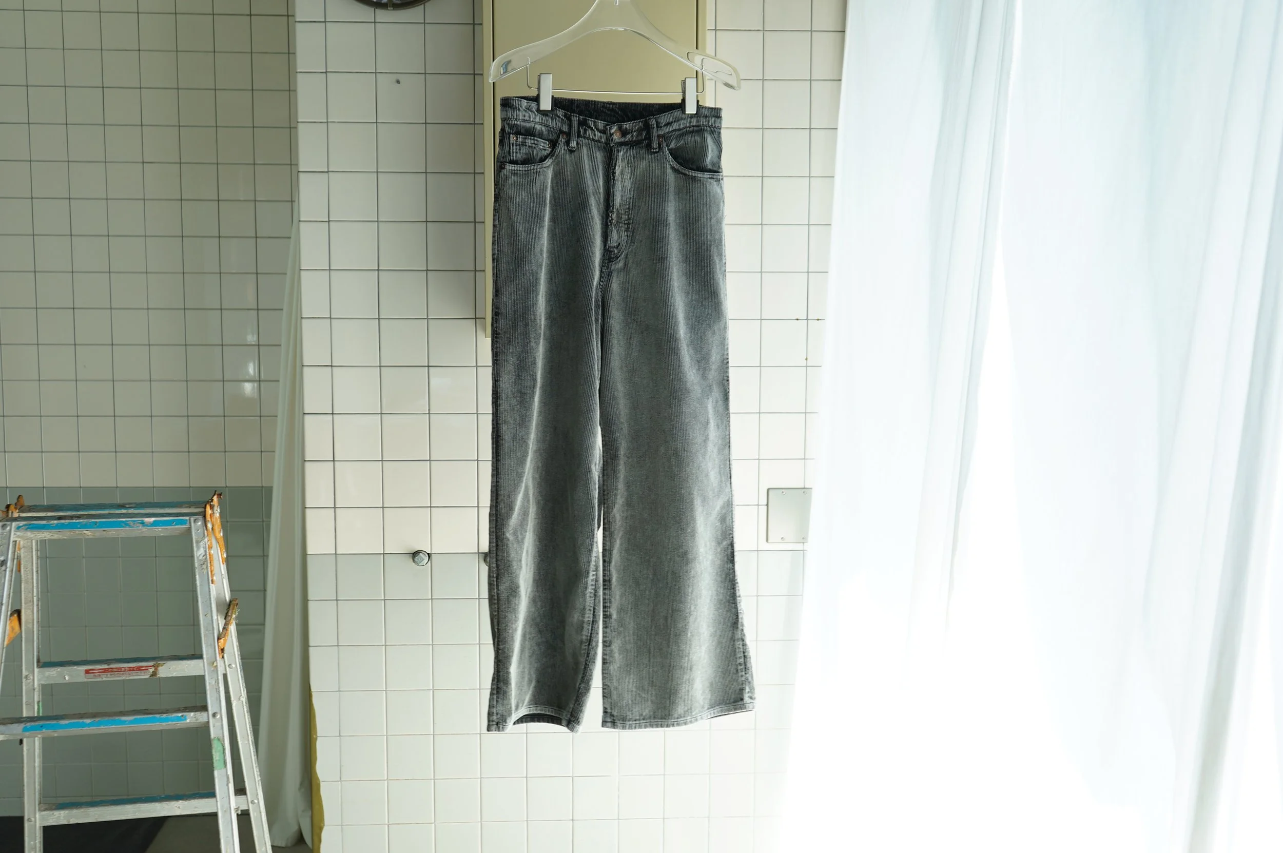 UNUSED Corduroy wide pants (UW1151)