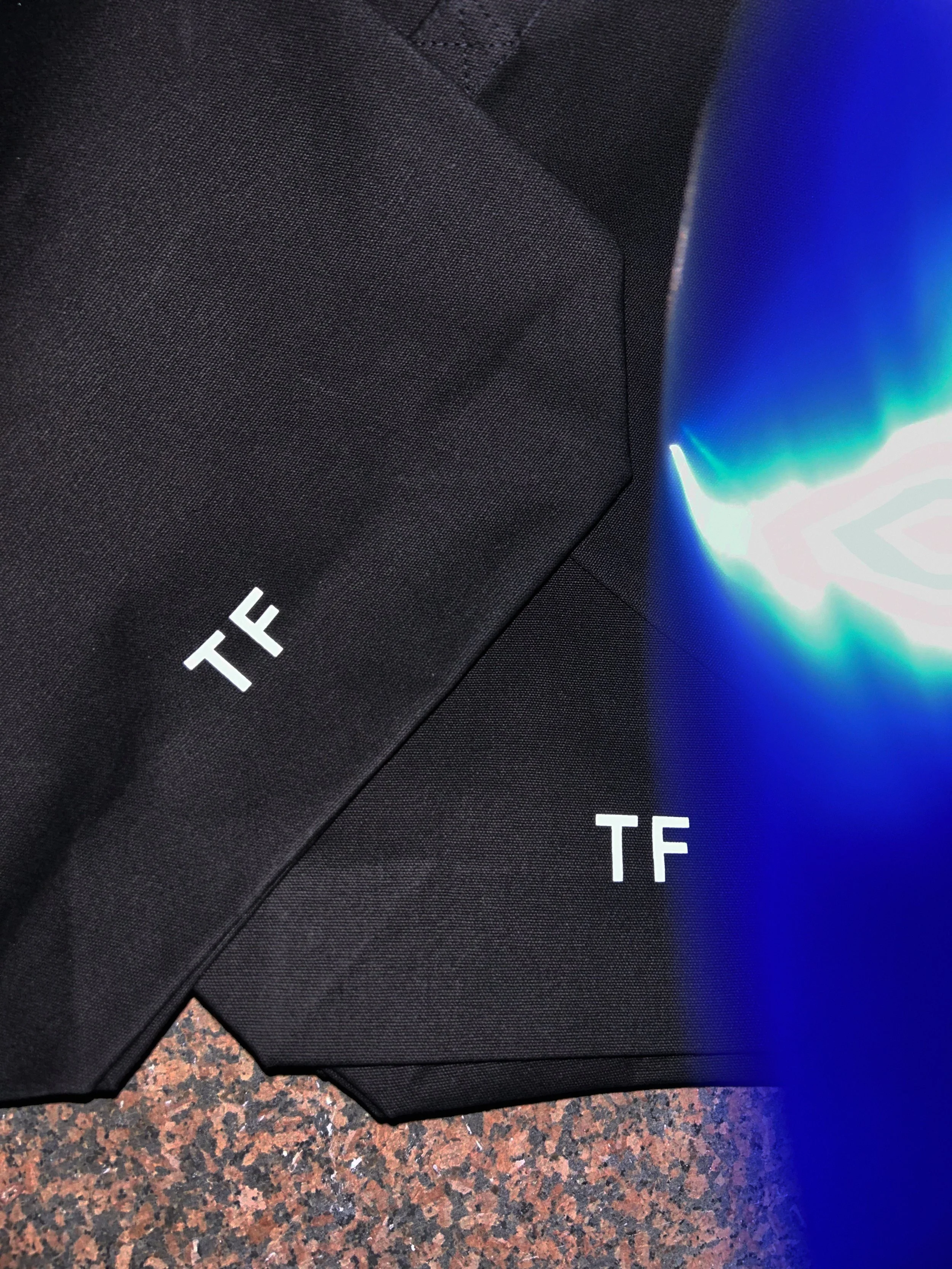 TF Black cotton bag.