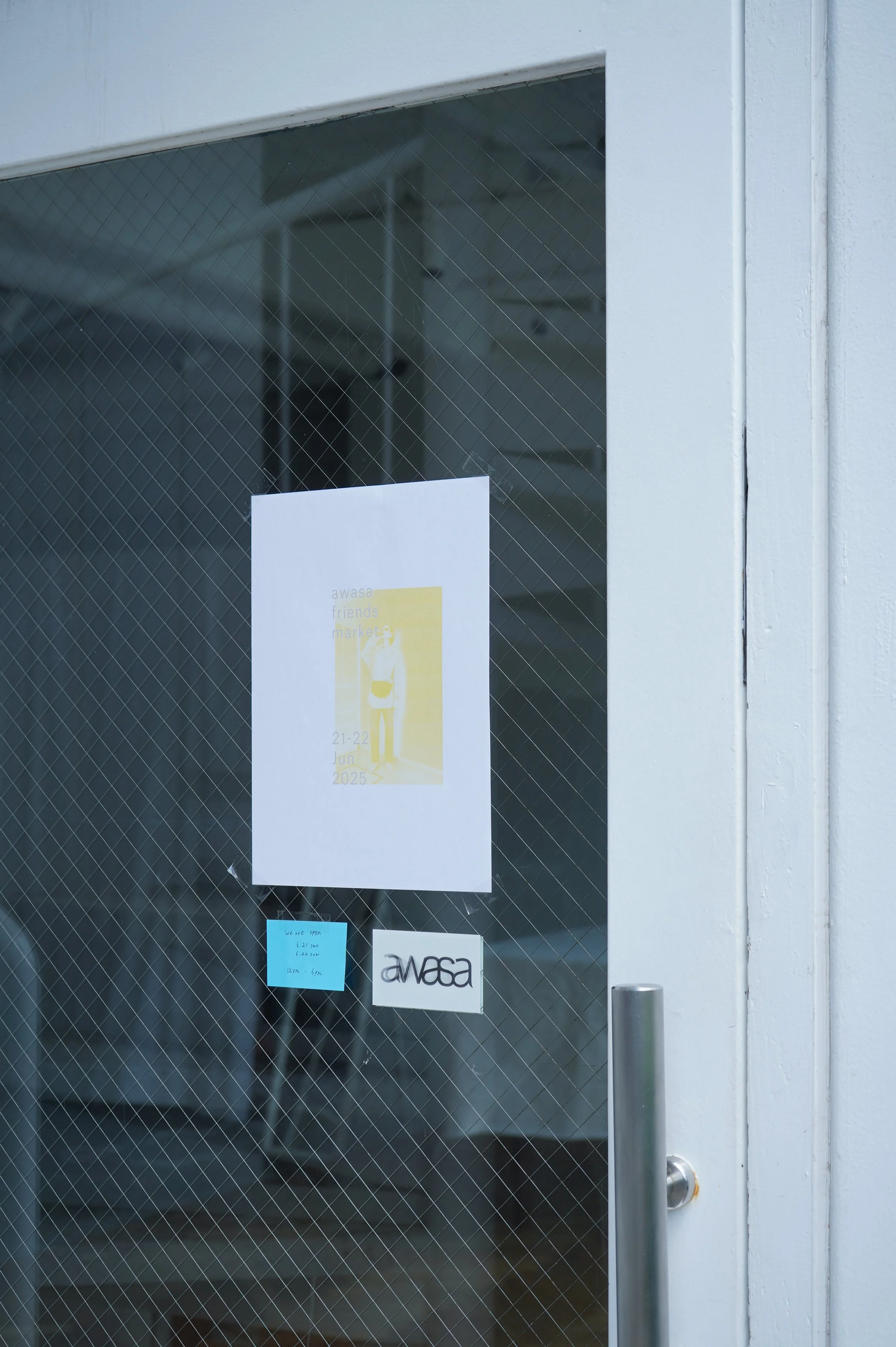 awasa FRIENDS MARKET 2025 SPRING / SUMMER 今日から