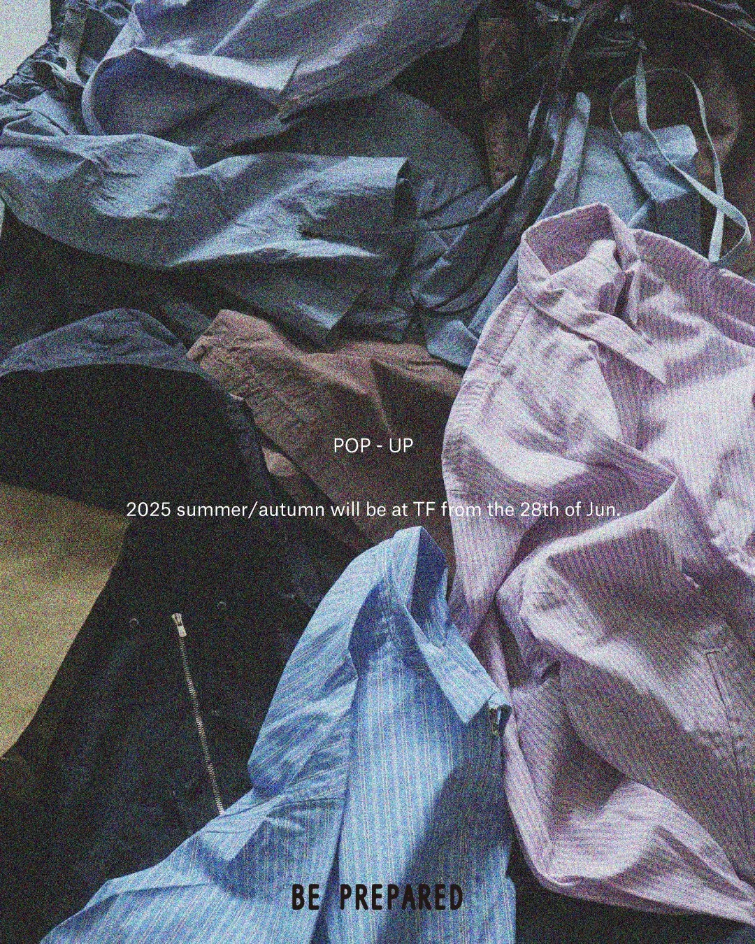 BE PREPARED POPUP STORE in TF