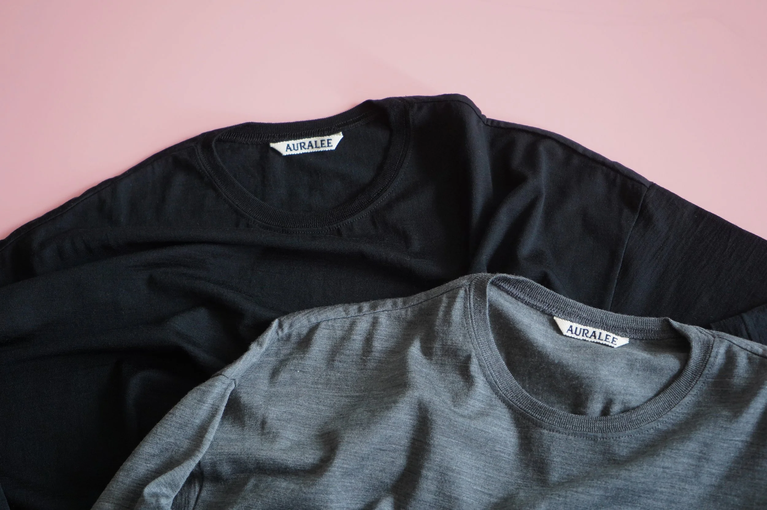 ウールのクルーネック