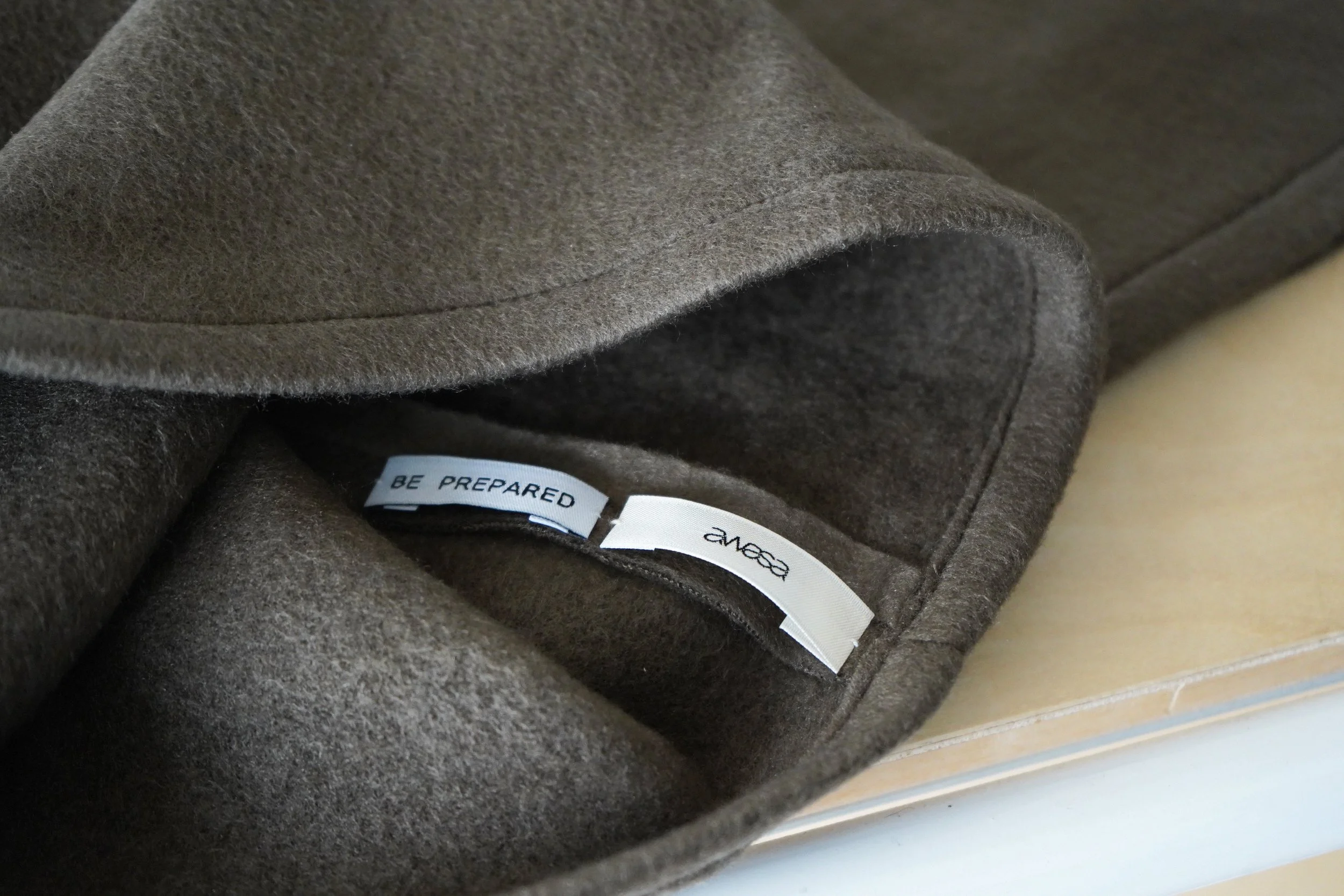 Be prepared × awasa : silk fleece neck warmer (exclusive) — TF Blog