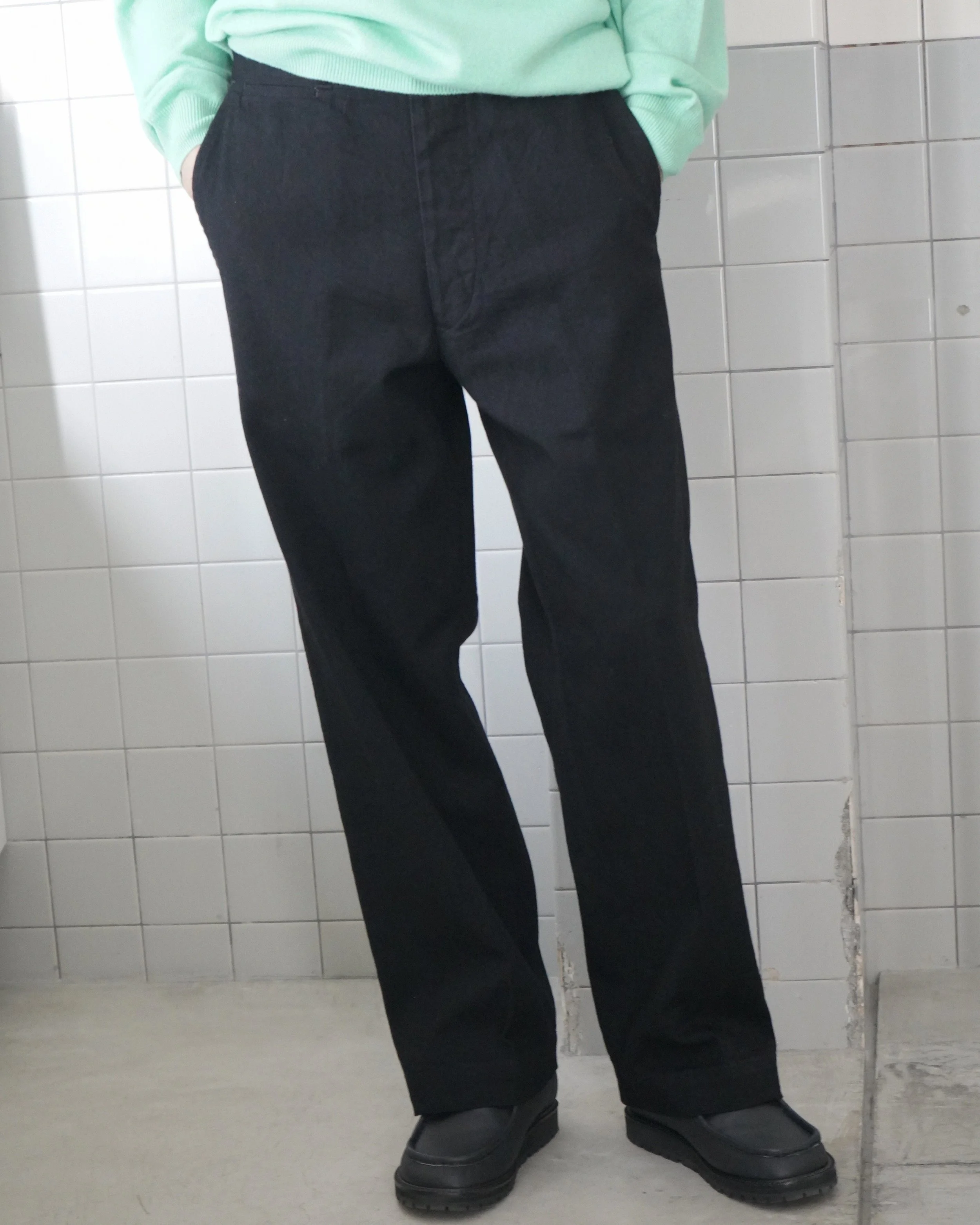 BAUTH : TWILL TROUSERS
