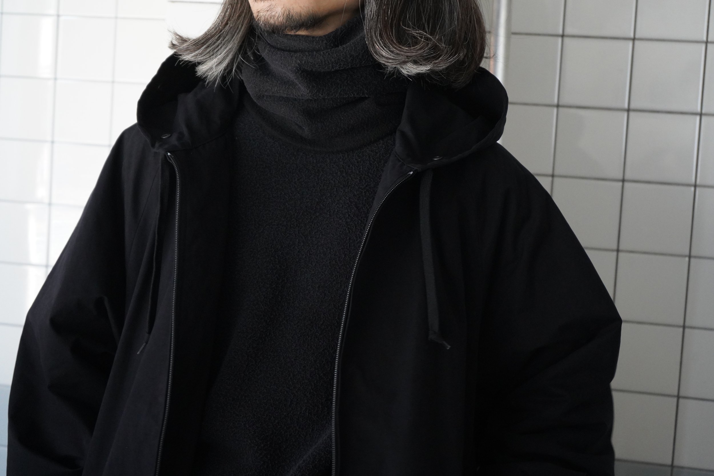 COMOLI silk fleece 着用編、そして