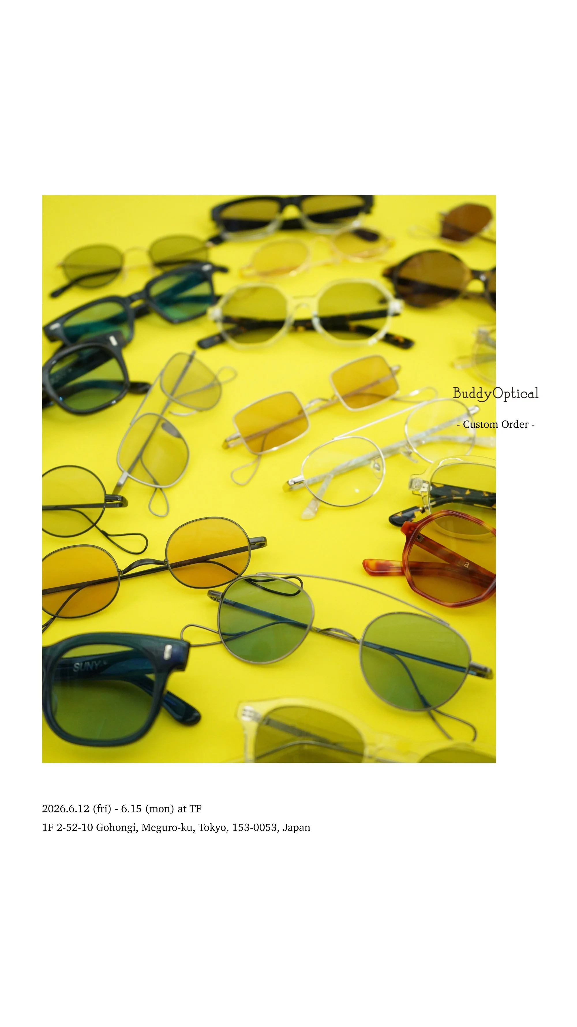 BuddyOptical - Custom Order -