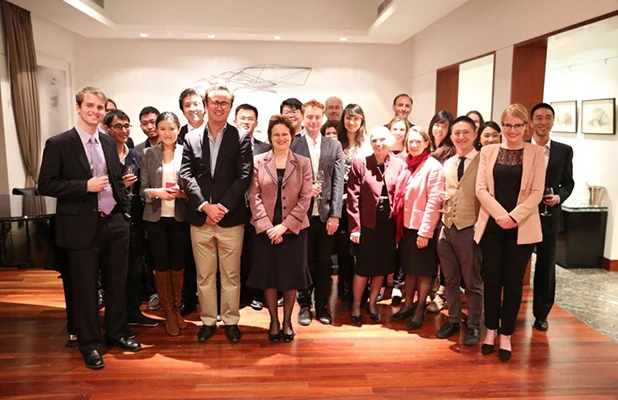 ACYD Alumni Attend Ambassador's Reception in Beijing
