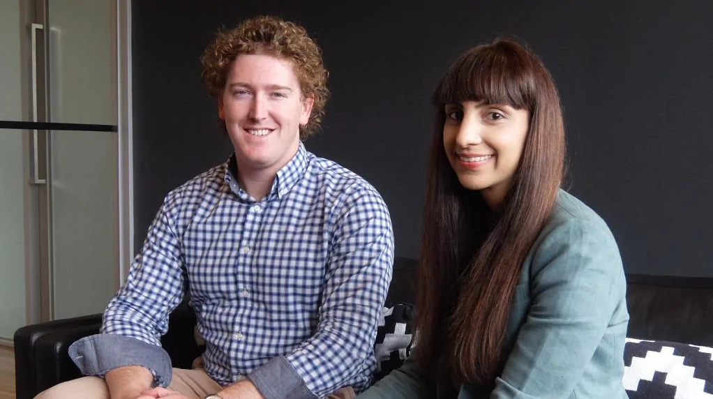 Phillip Kingston, pictured with PK Clean CEO Priyanka Bakaya. Source: David Swan.