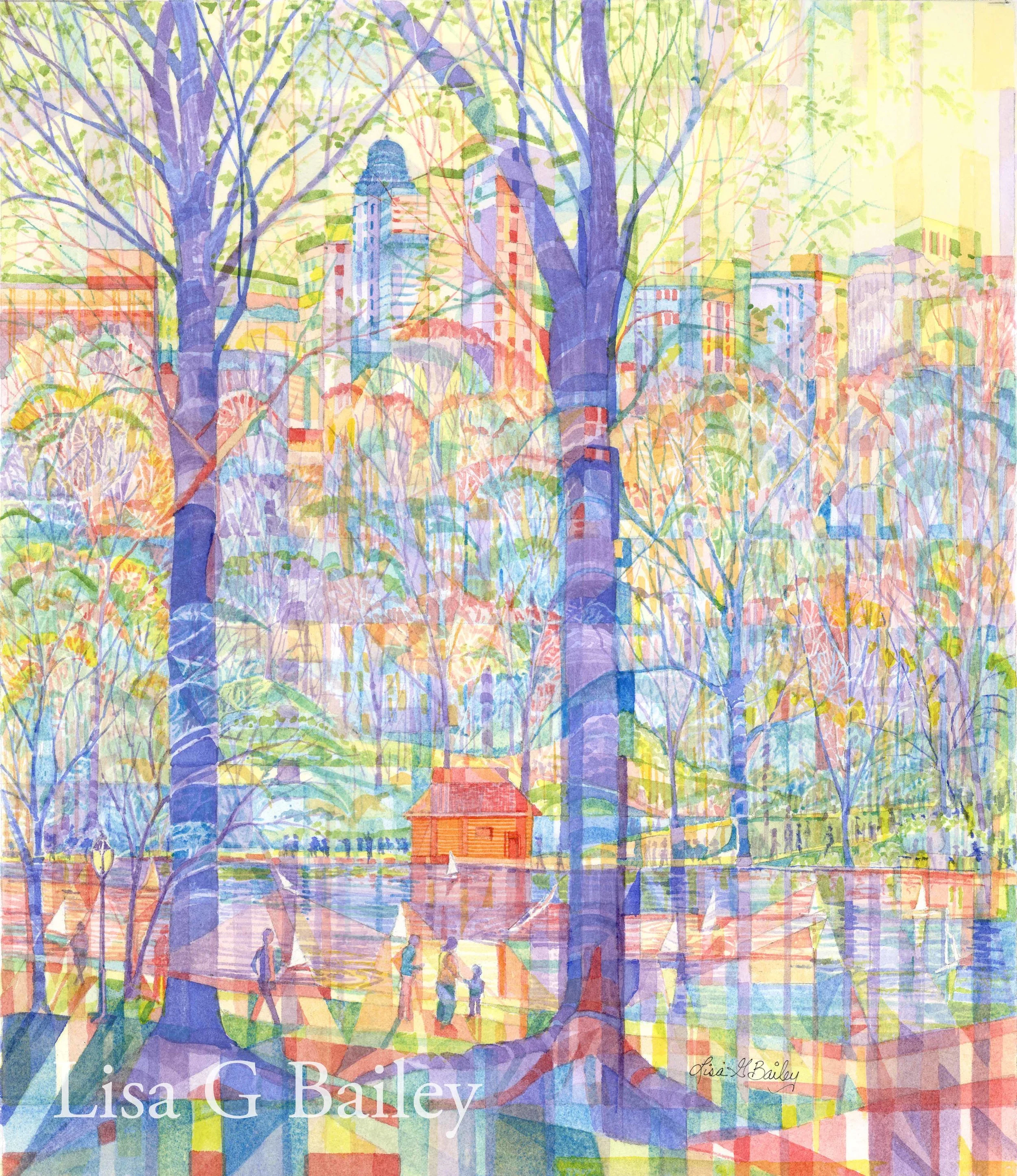 Central Park - Watercolor