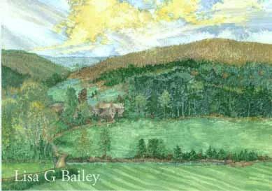 Green Forest - Watercolor