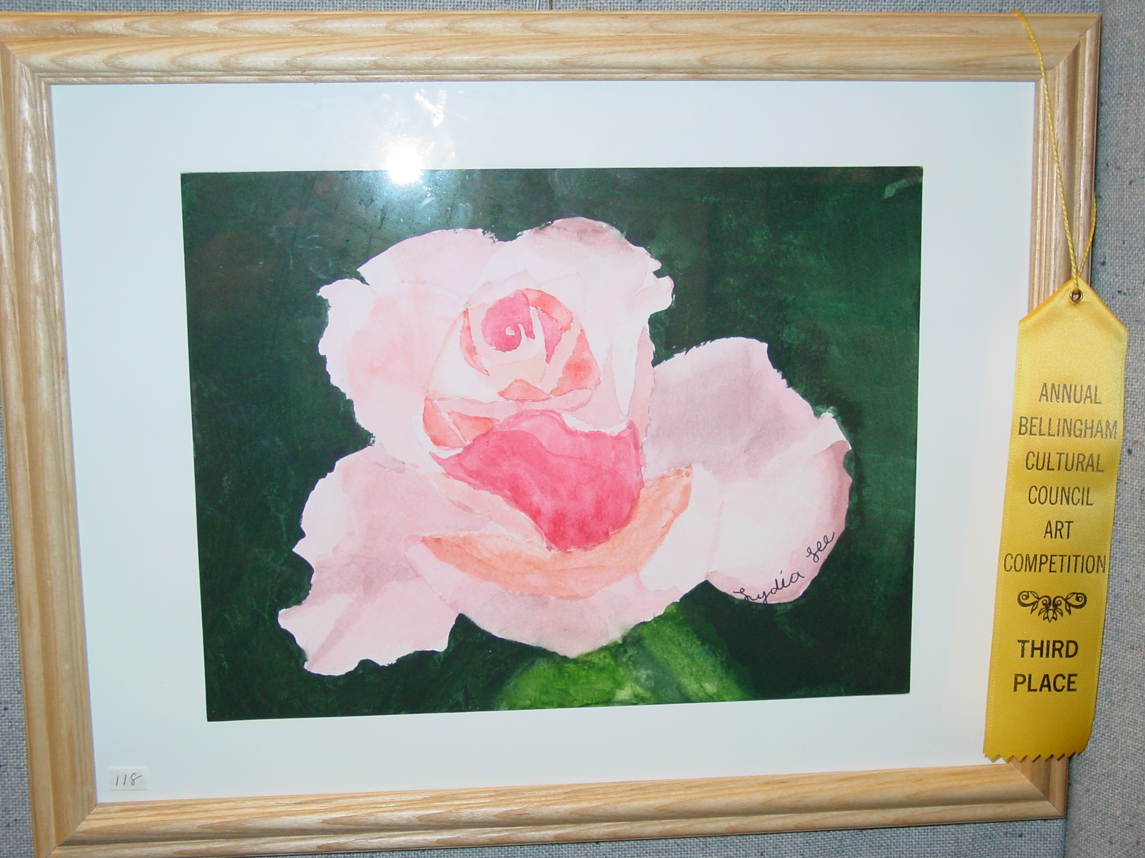 Pink Rose by Lydia Lee