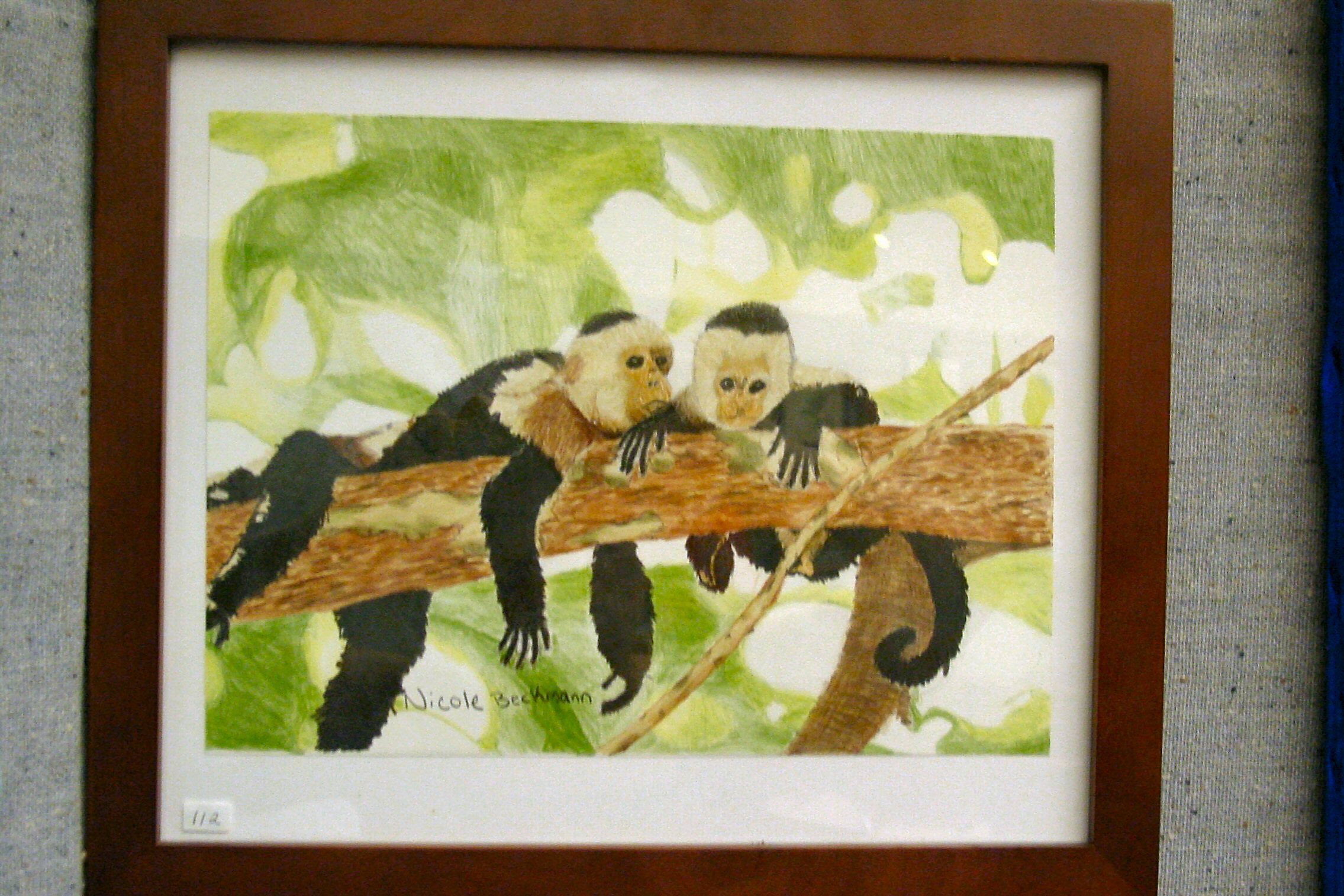 Monkey's Hangin Out by Nicole Beckmann