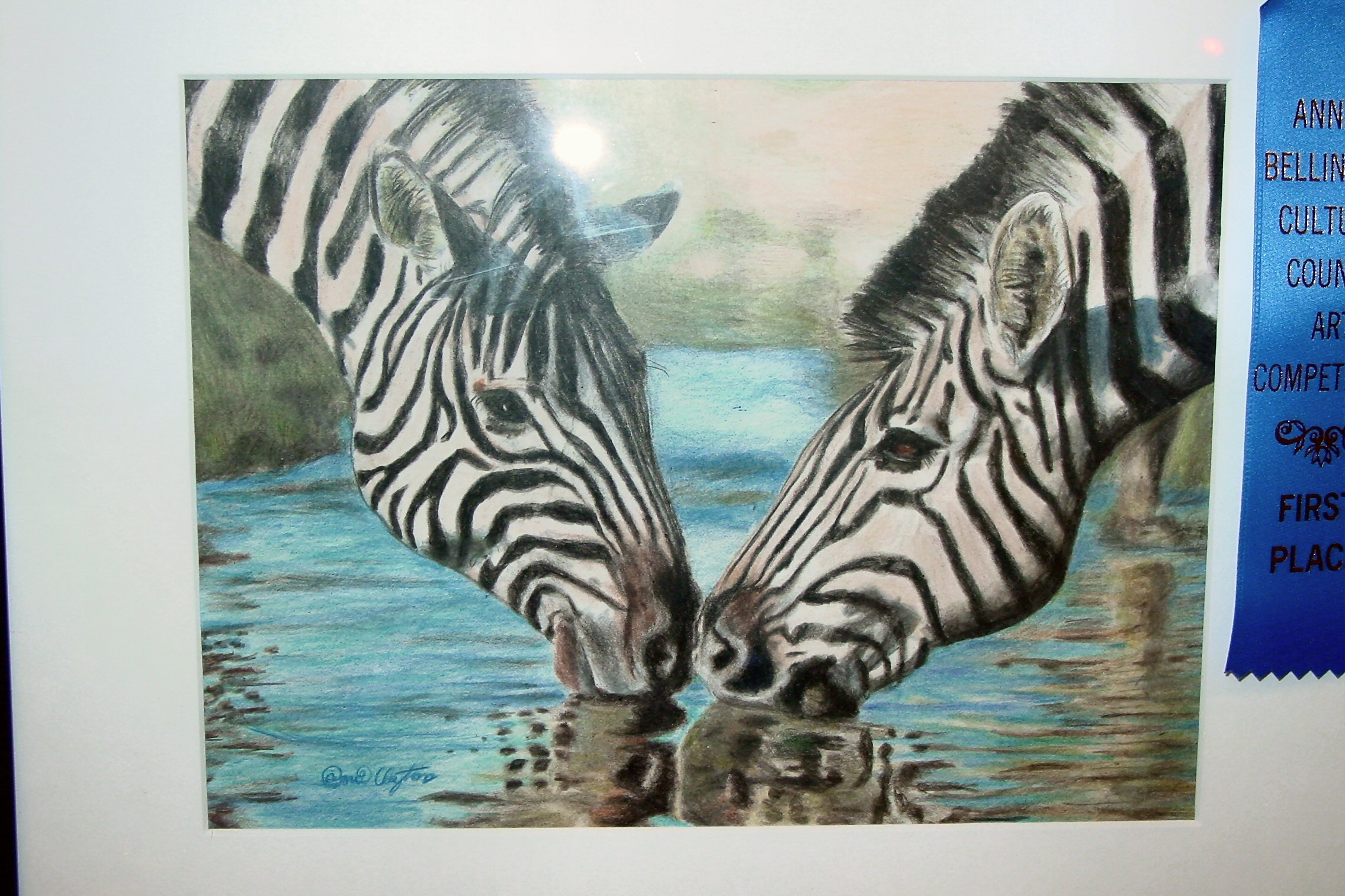 Getting a Drink by Carrie Clayton