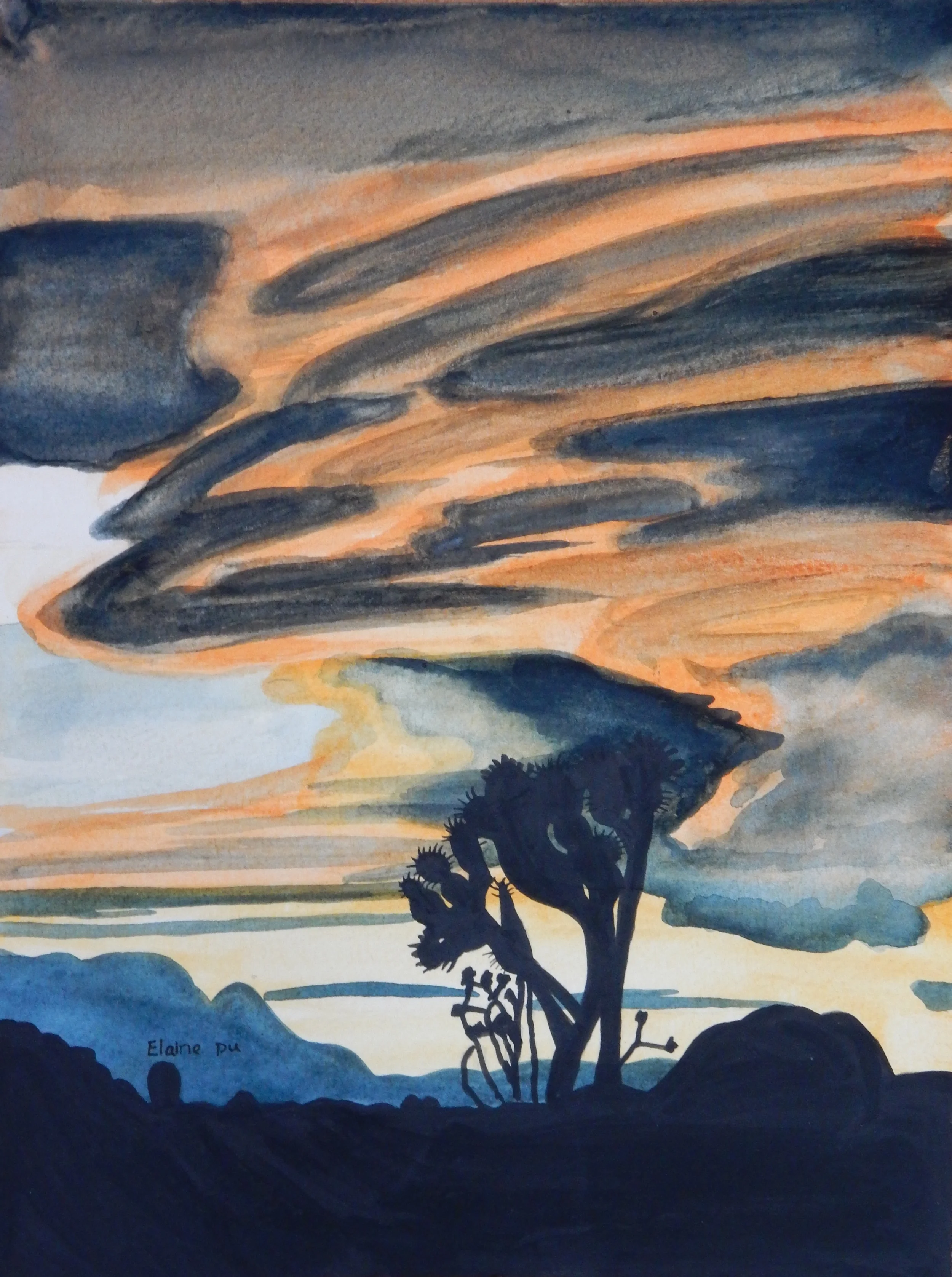 Elaine Pu.12yrs.watercolor'15