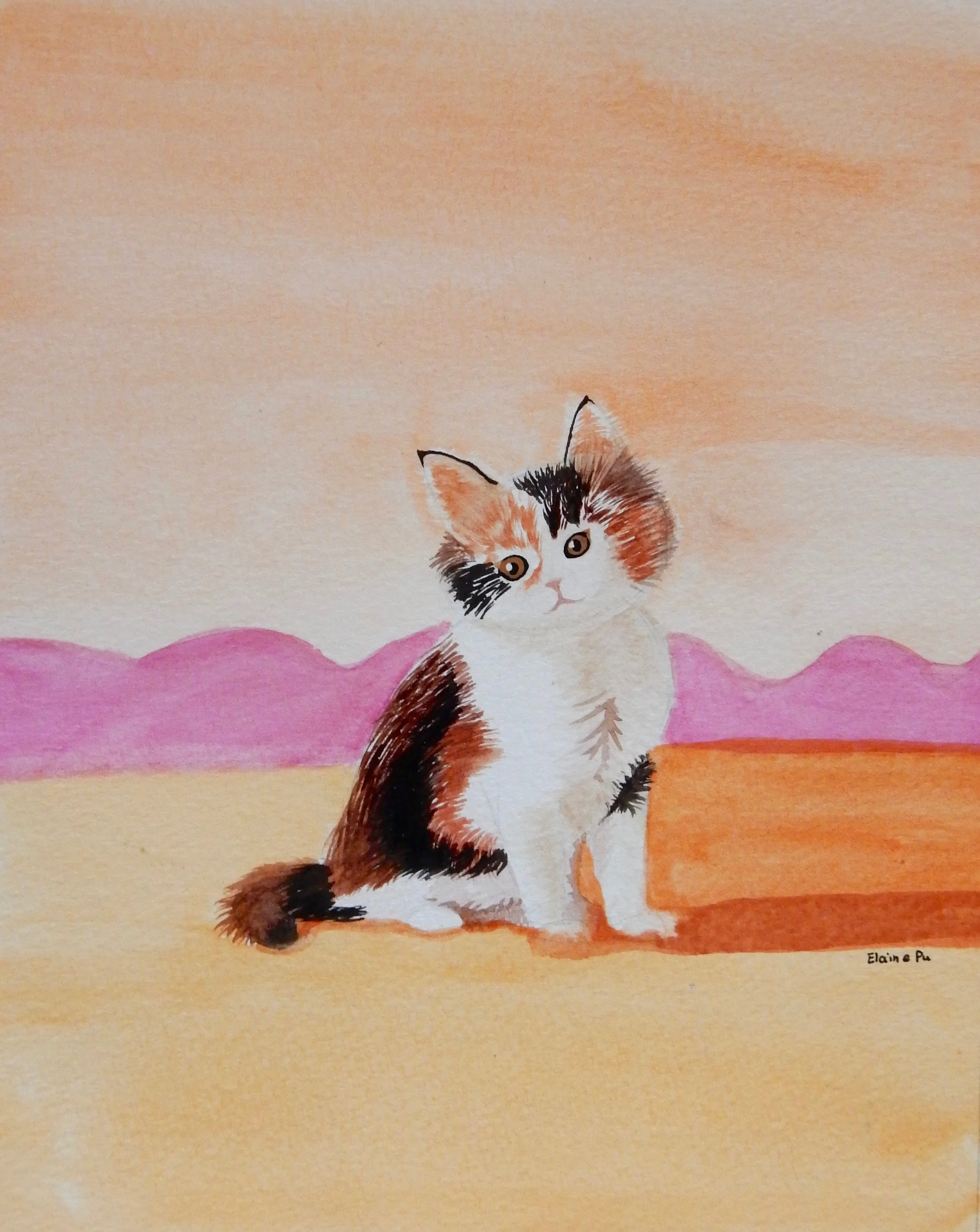 Elaine Pu.13yrs.watercolor'16