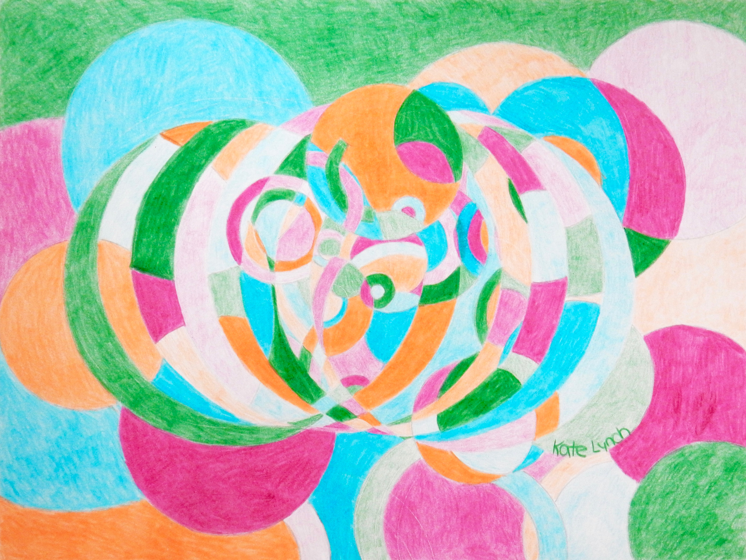 Kate Lynch.13yrs.colored pencils
