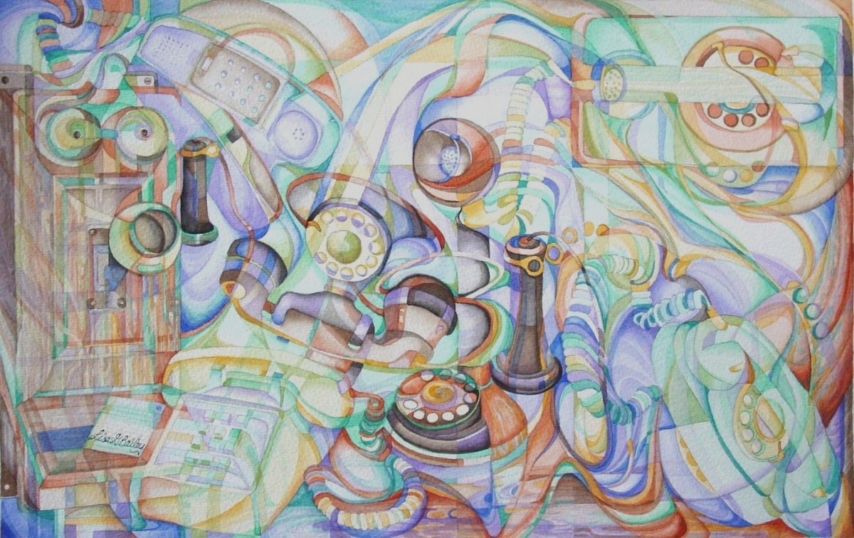 LisaGBailey.watercolor.Gossip