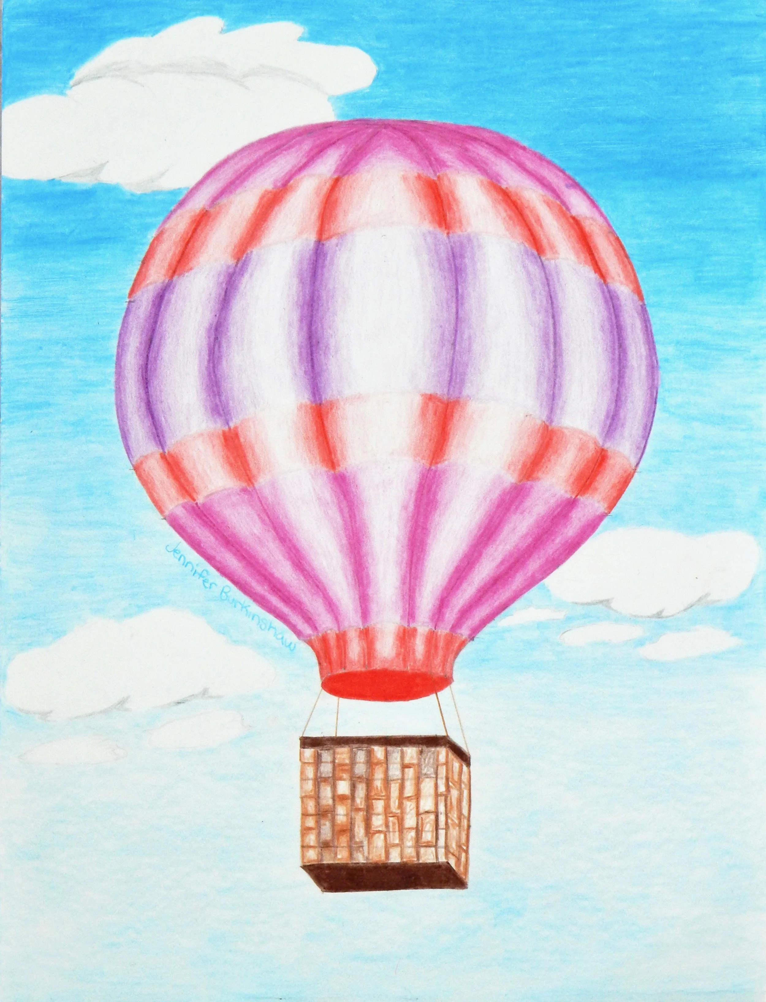 Jennifer Burkinshaw.16 yrs.colored pencil