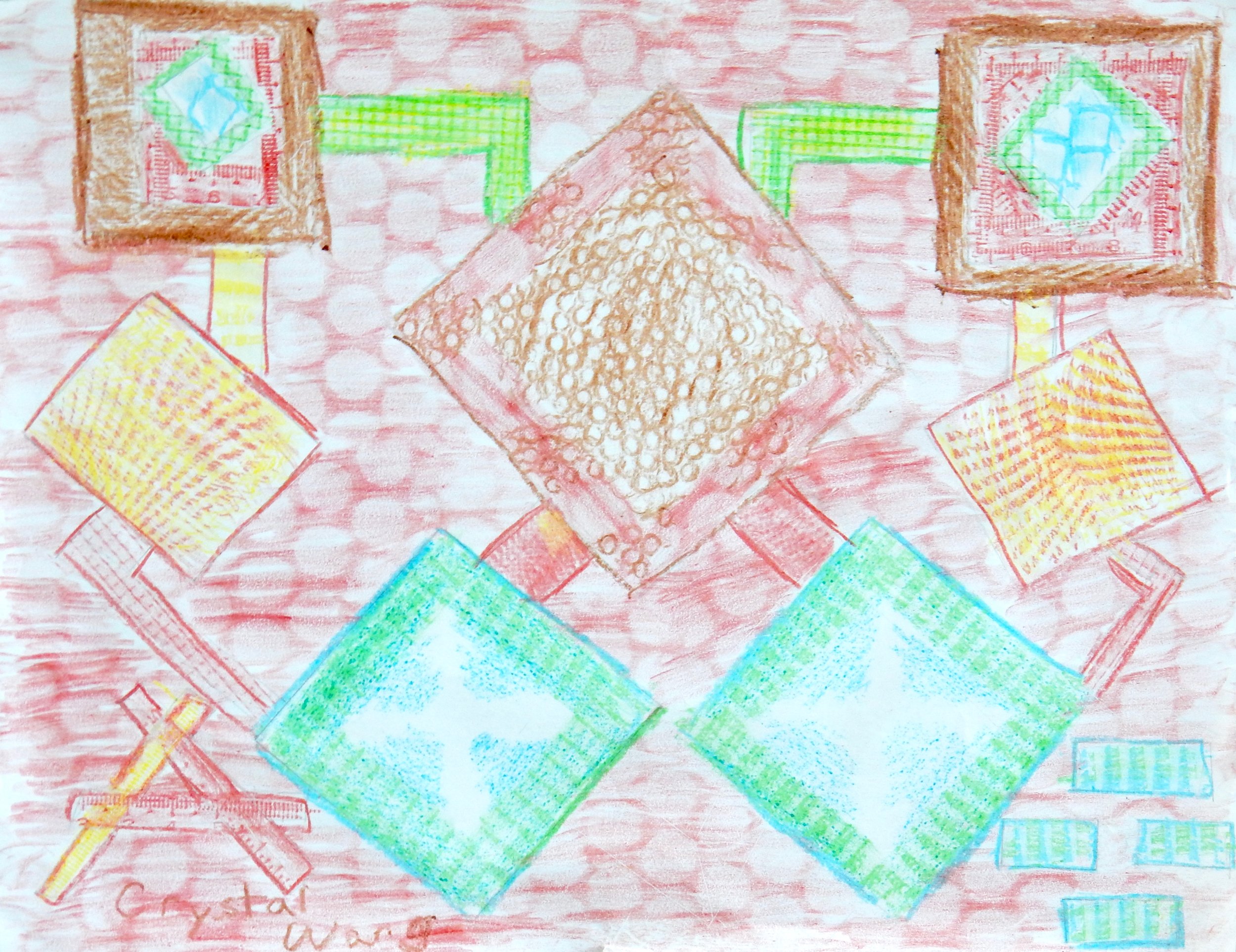 Crystal Wang.9 yrs.crayons