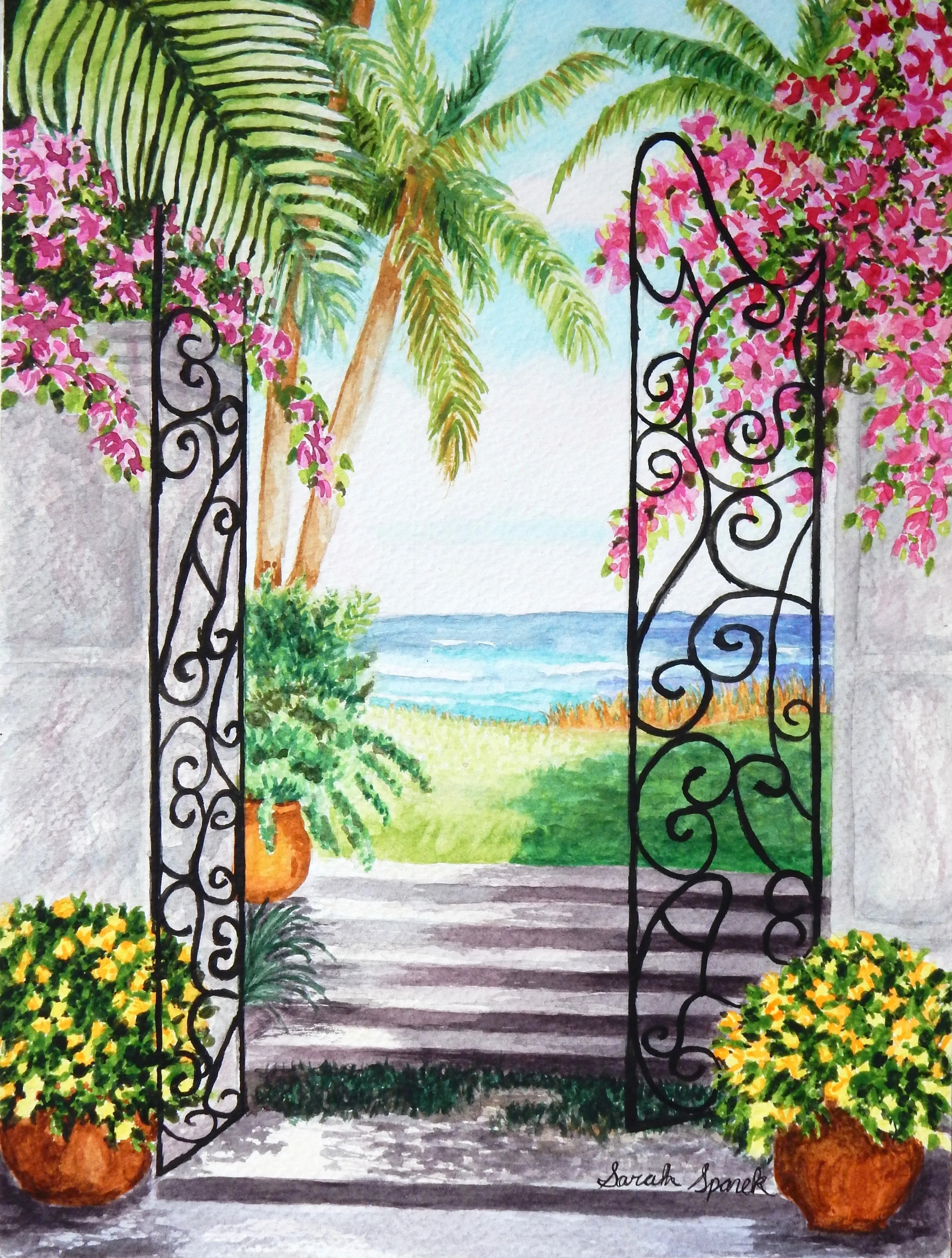 Sarah Spanek.15yrs.watercolor