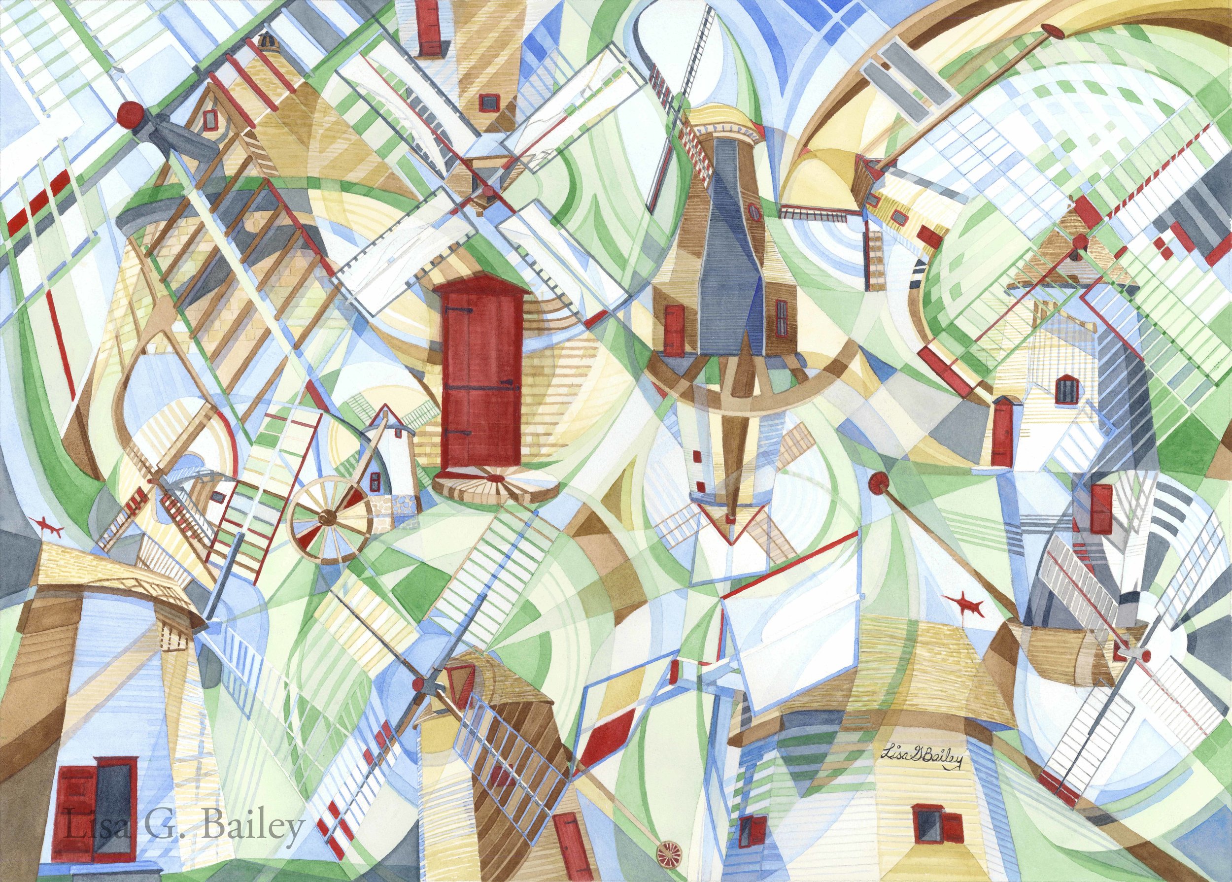 Lisa G Bailey.Wind in Motion.Colorweave
