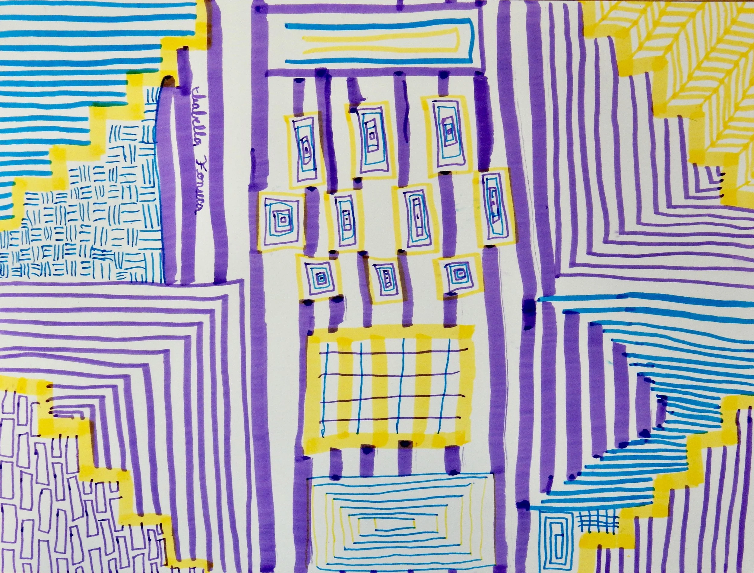 Isabella Fonseca.10yrs.markers