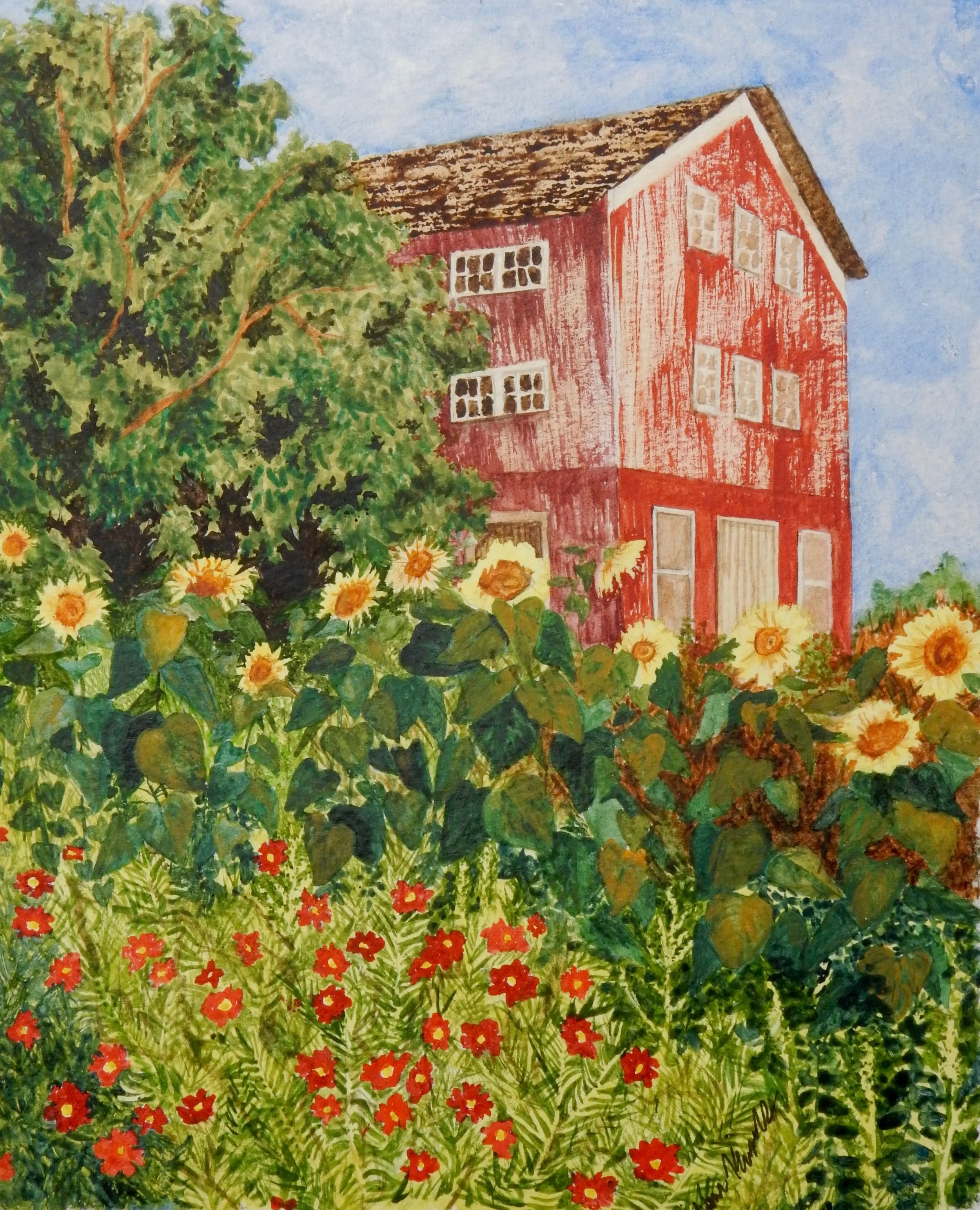 Victoria Koshivas.12th.watercolor