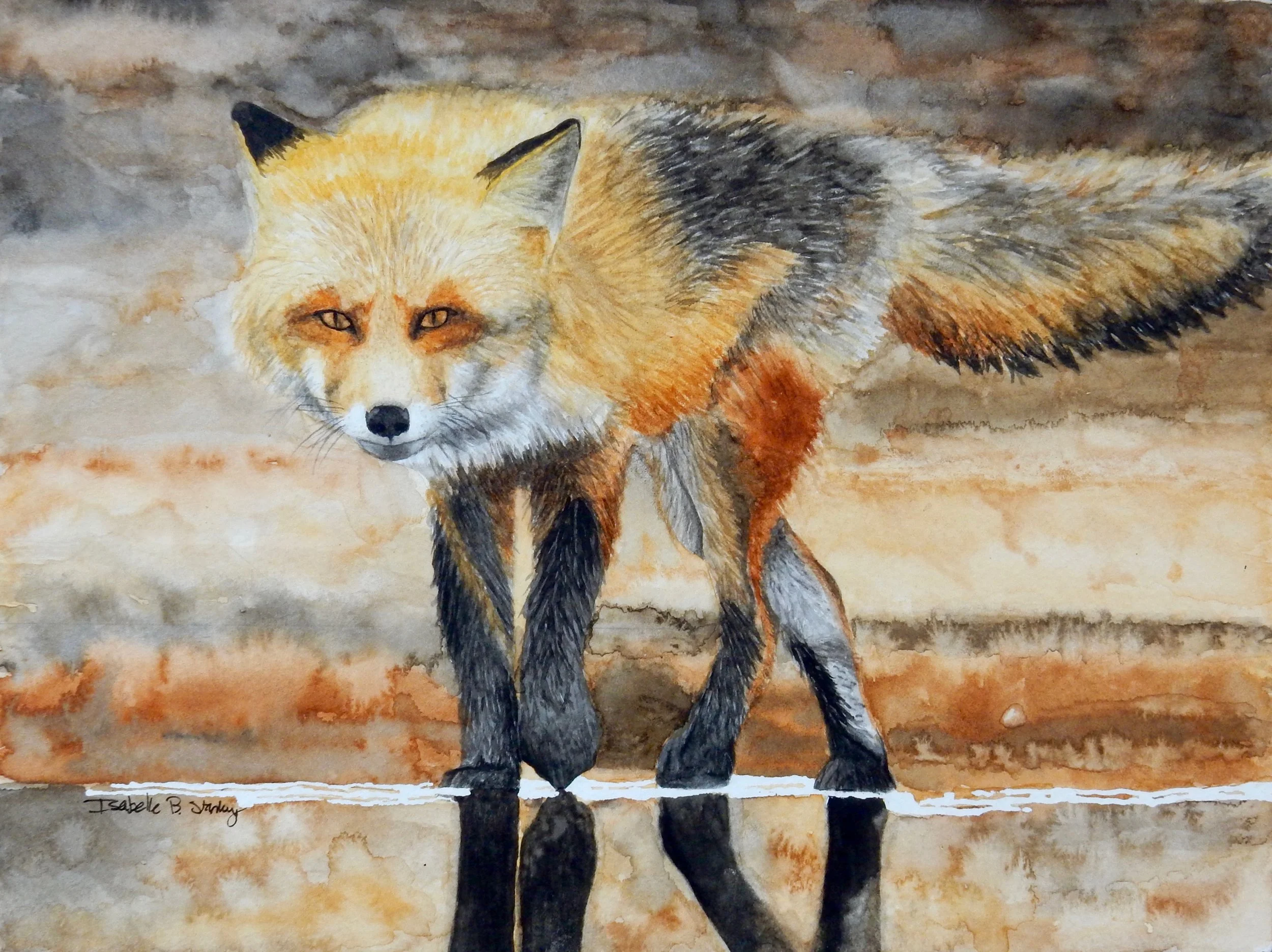 Isabelle Stanley.12th grade.watercolor