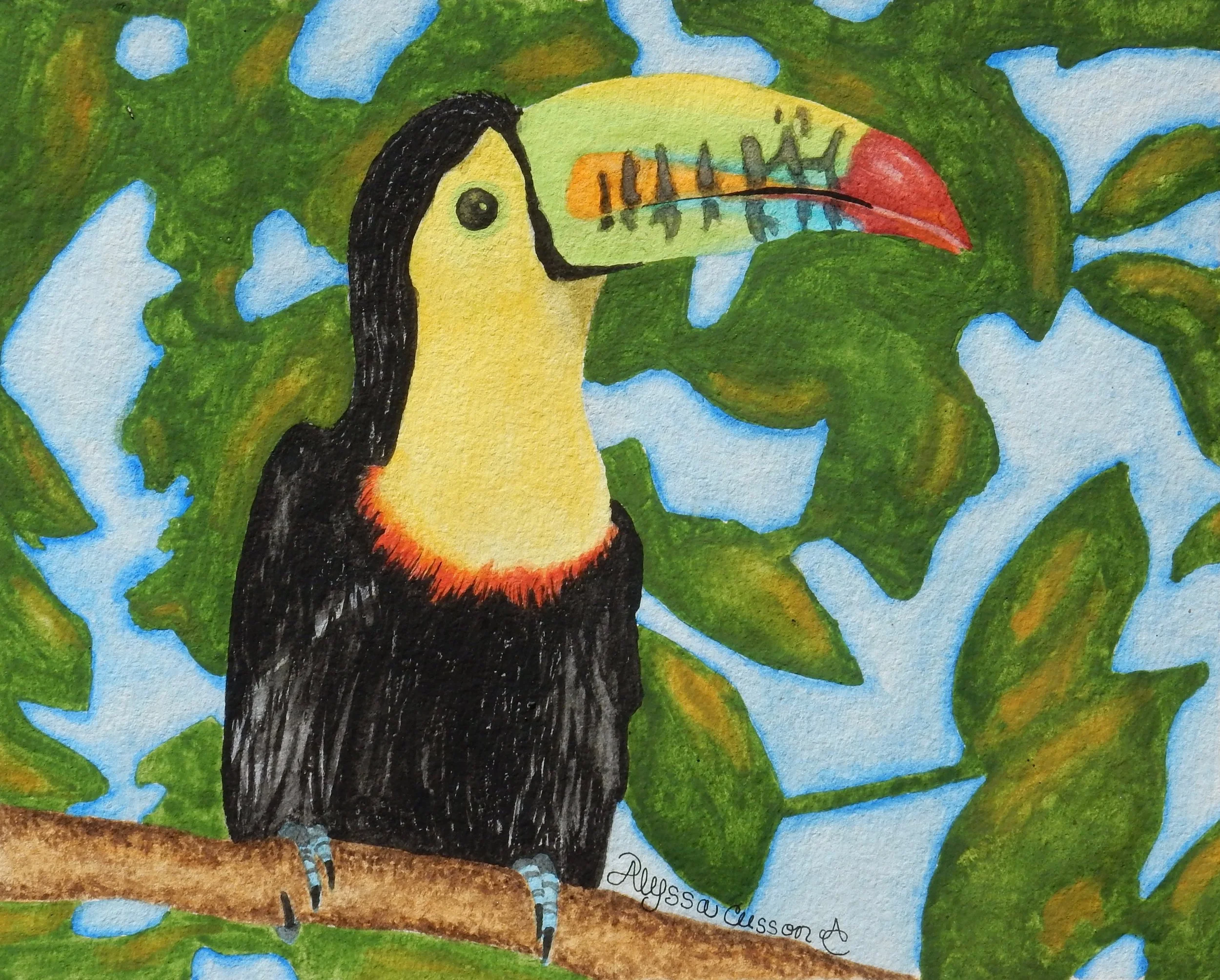Alyssa Cusson.14yrs.watercolor