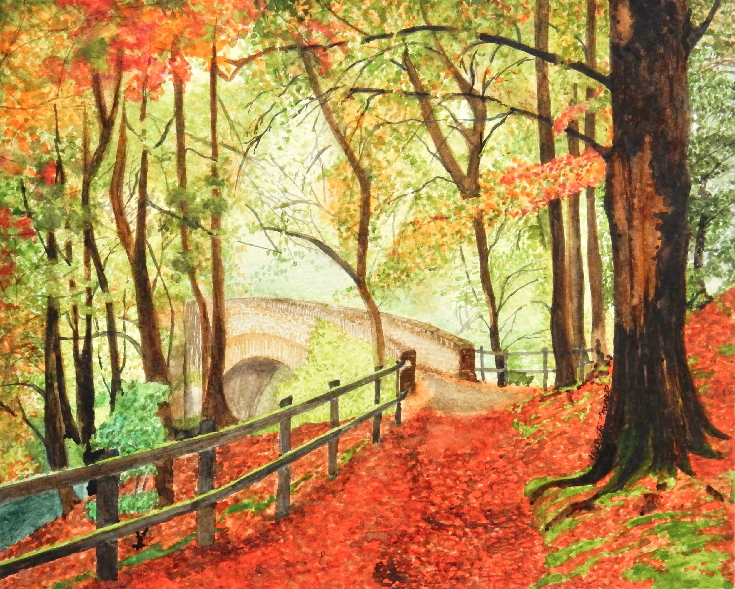 Elizabeth Tang.13 yrs. 8th grade. watercolor