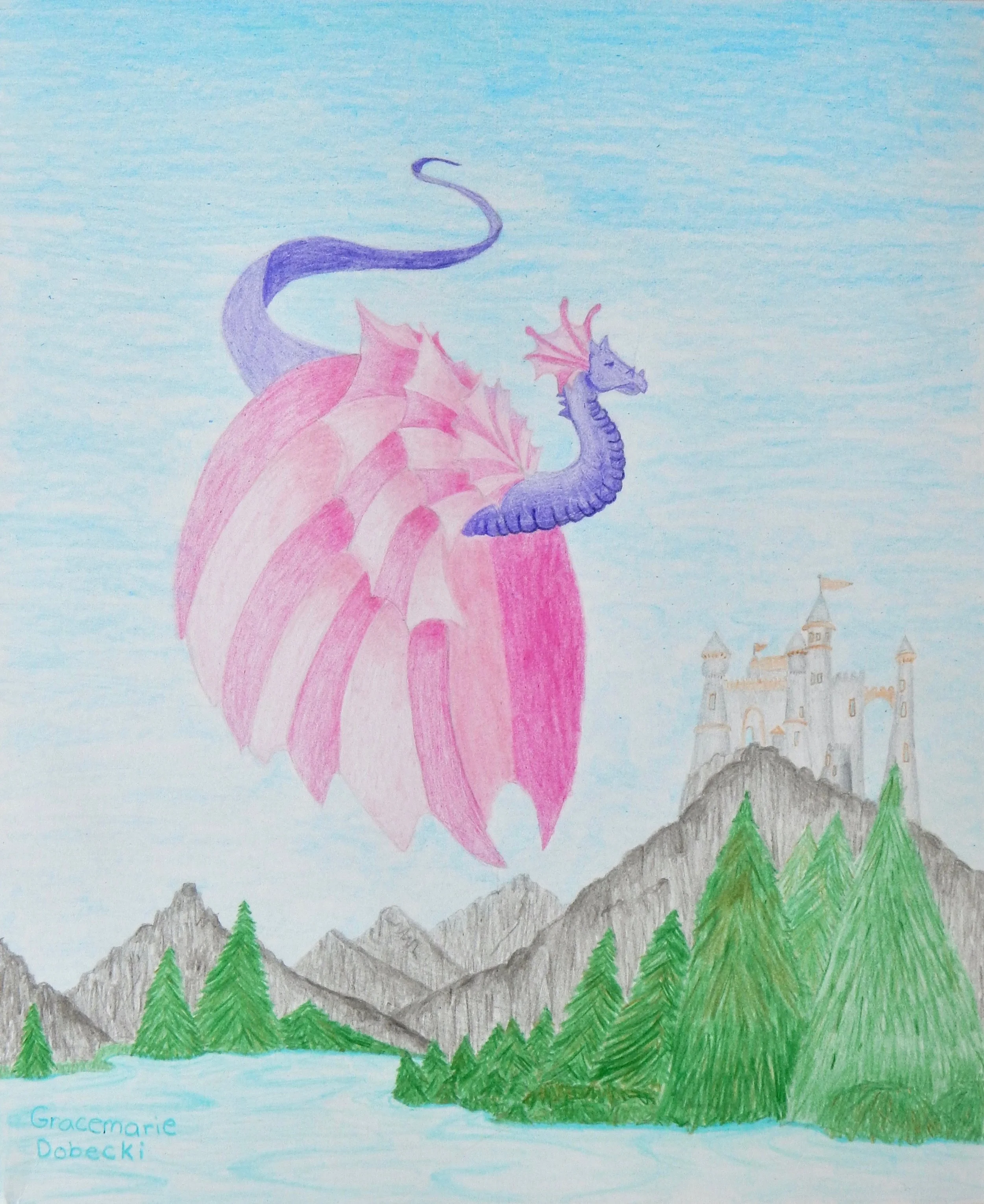 Gracemarie Dobecki.11yrs.colored pencil