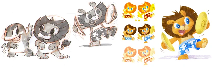Seeing the characters come to life!!!