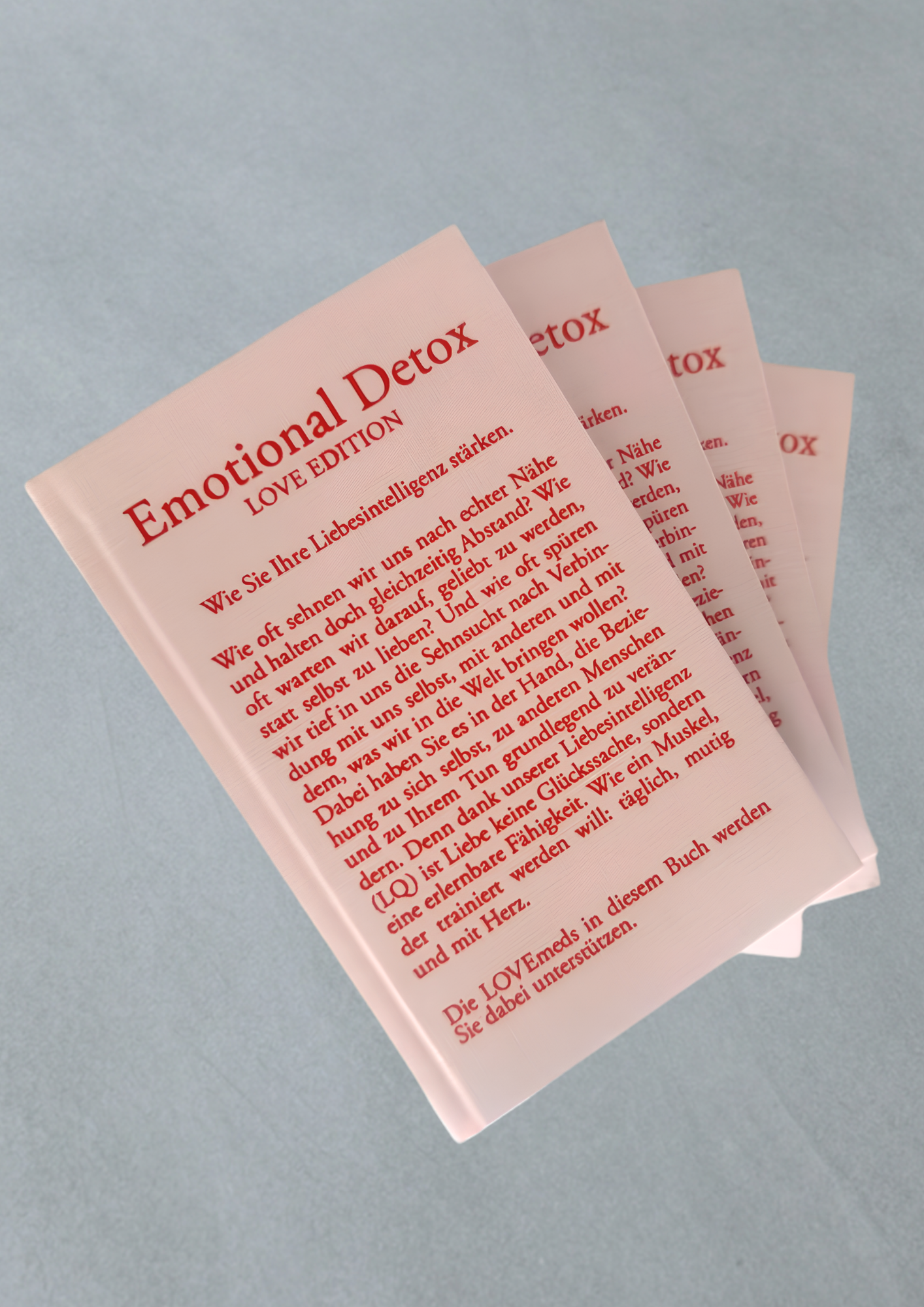 Emotional Detox Love Edition Laur Ritthaler Bücherstapel jetzt bestellen