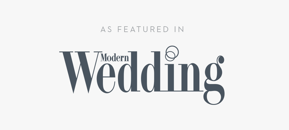 As featured in Modern Wedding