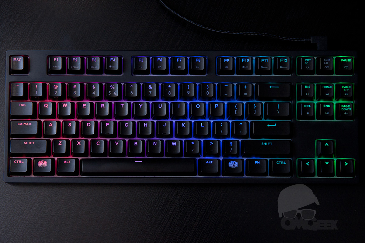 A pretty, minimalist TKL