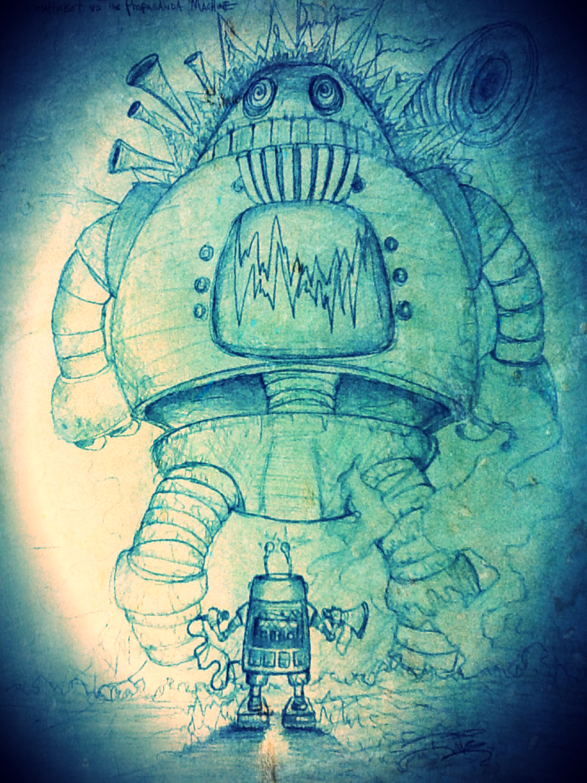 The Chatterbot vs The Propaganda Machine