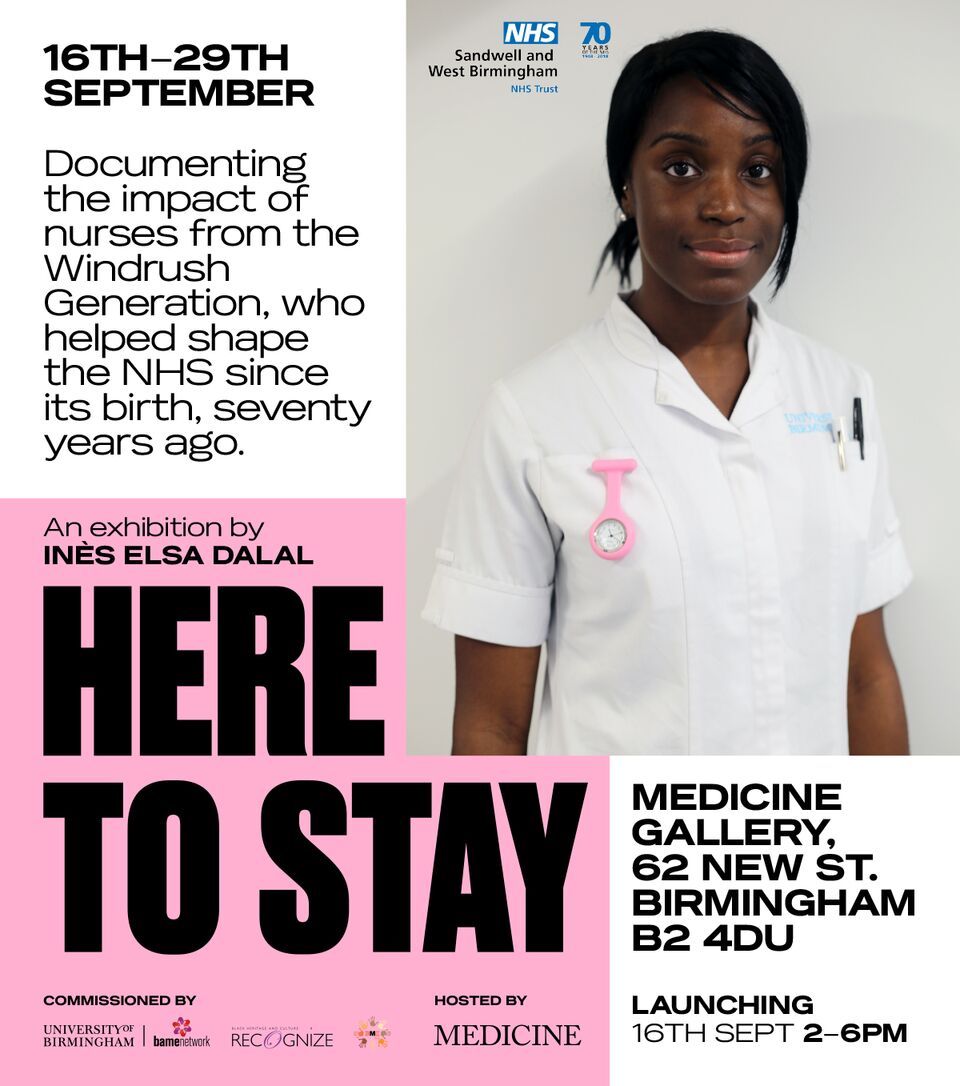 Elisha Hemans: mature student who recently attained a degree in nursing at the University of Birmingham.